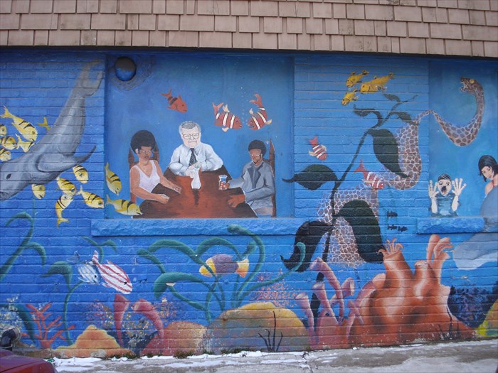 Lakeshore Aquarium Mural Toronto, Ontario, Canada Murals on