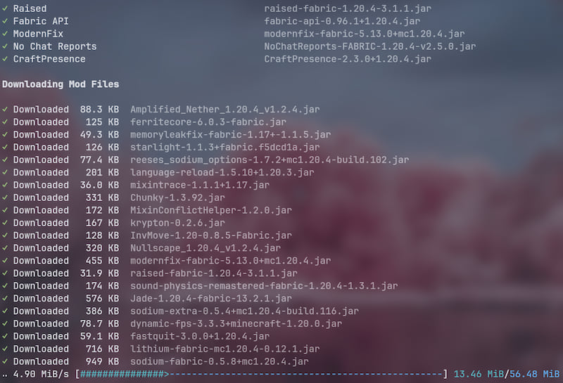Ferium — Rust application // Lib.rs