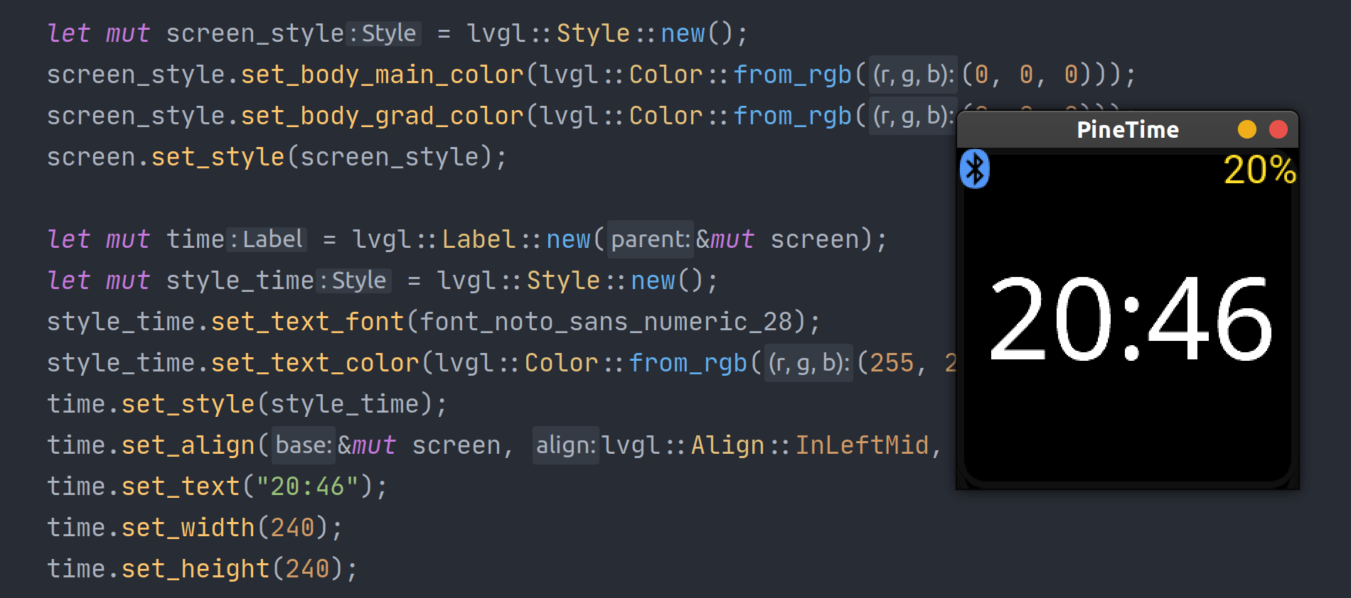 LVGL — embedded dev in Rust // Lib.rs