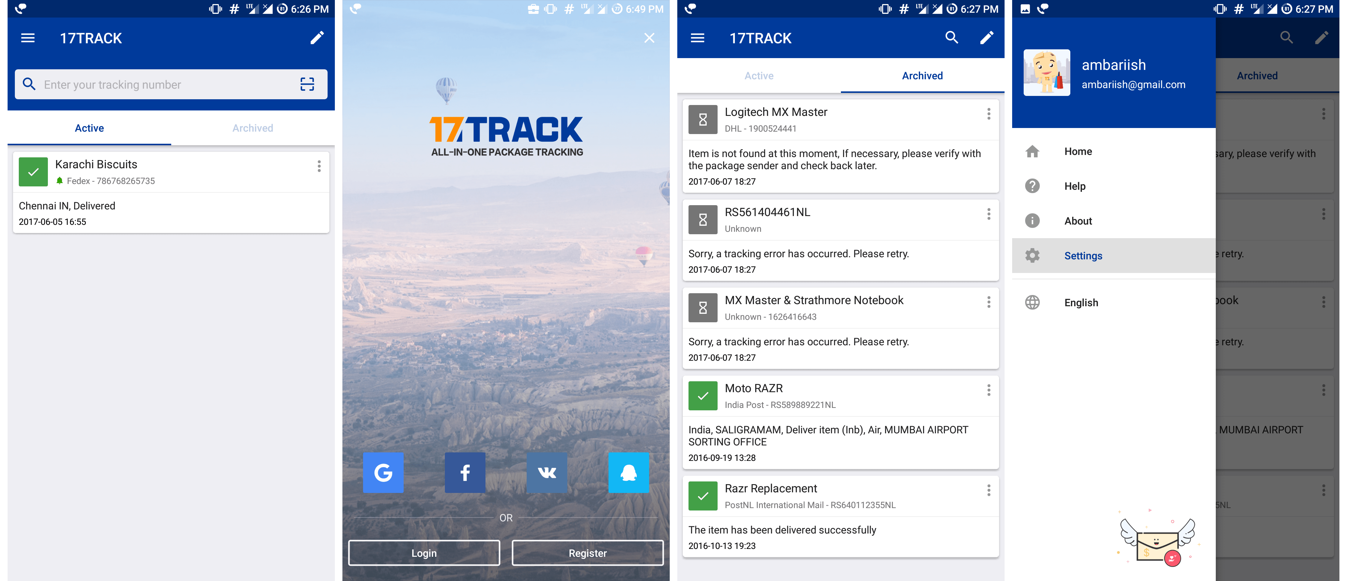 Best App For Tracking Packages & Shipments
