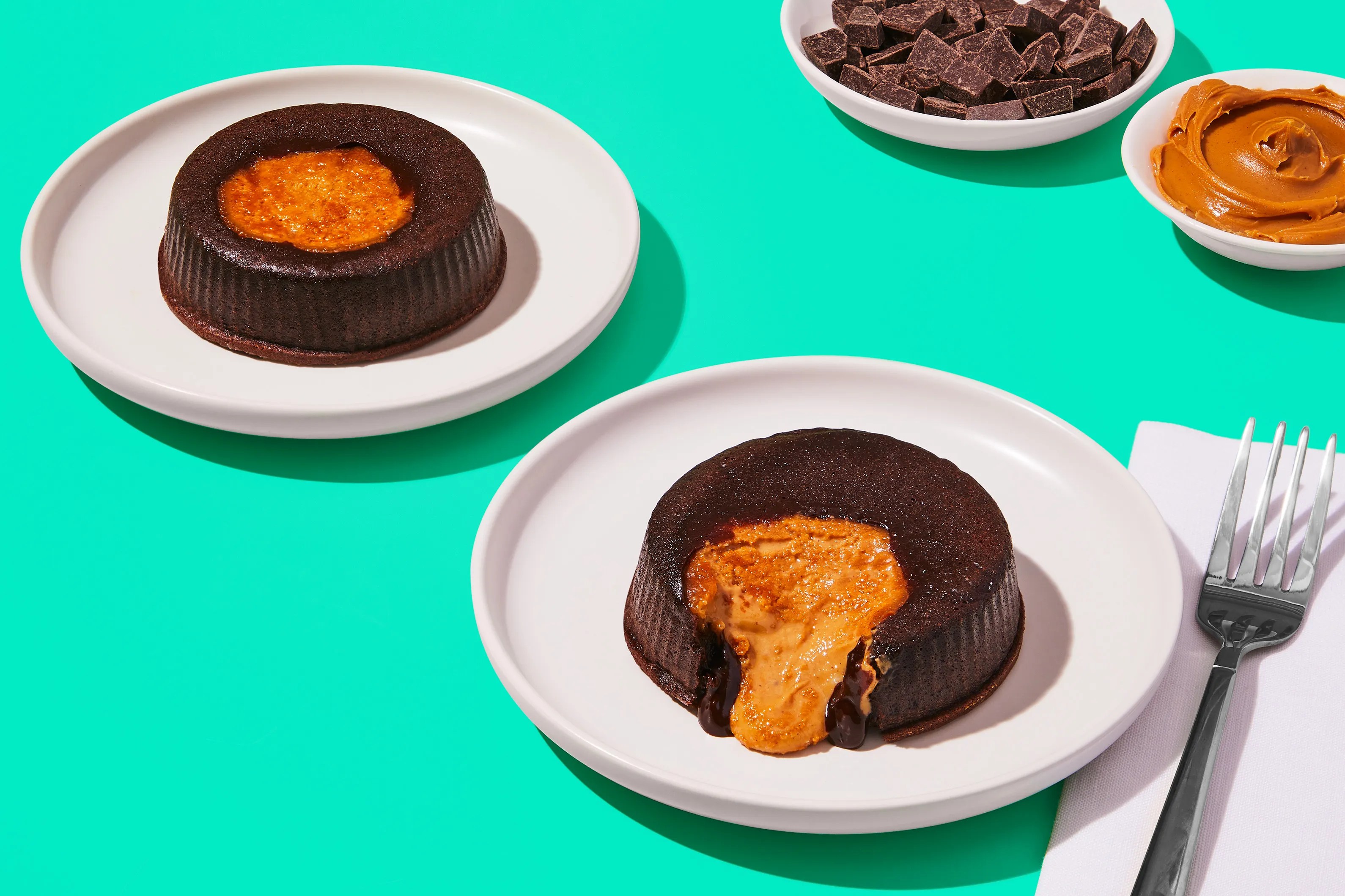 Peanut Butter Lava Cake Recipe HelloFresh