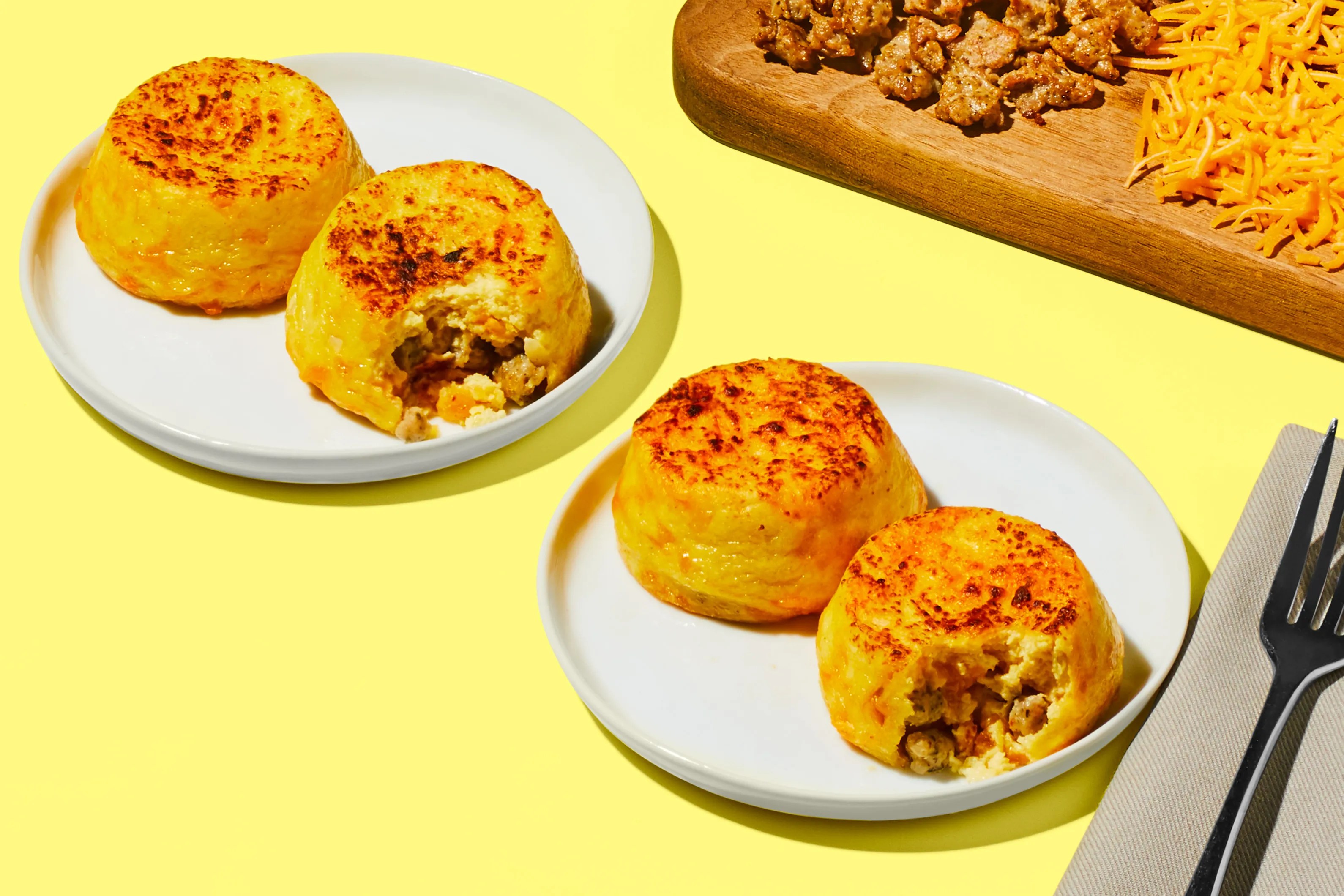 Turkey Sausage & Cheese Egg Bites Recipe HelloFresh