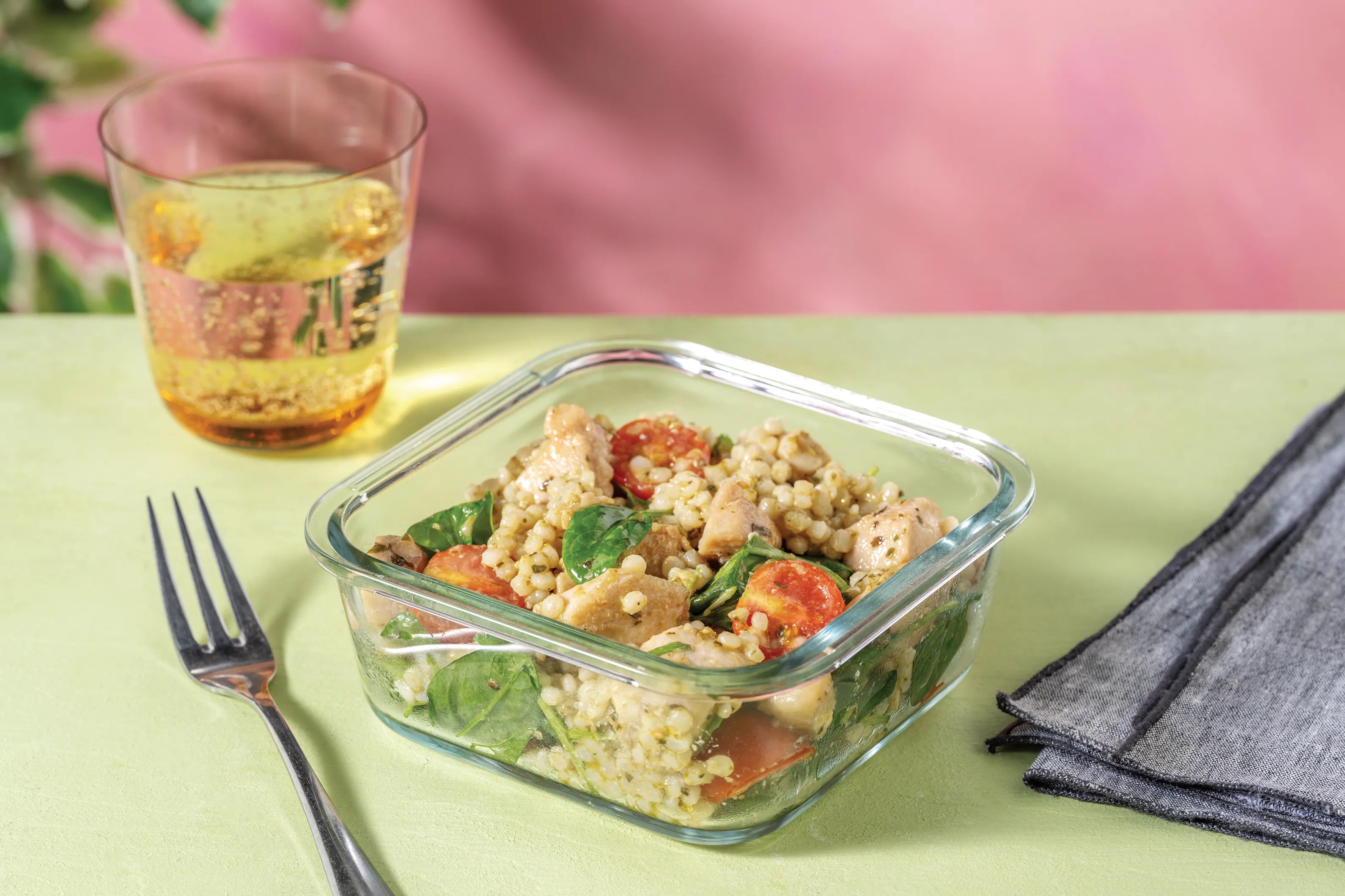 Herby Chicken & Israeli Couscous Recipe HelloFresh