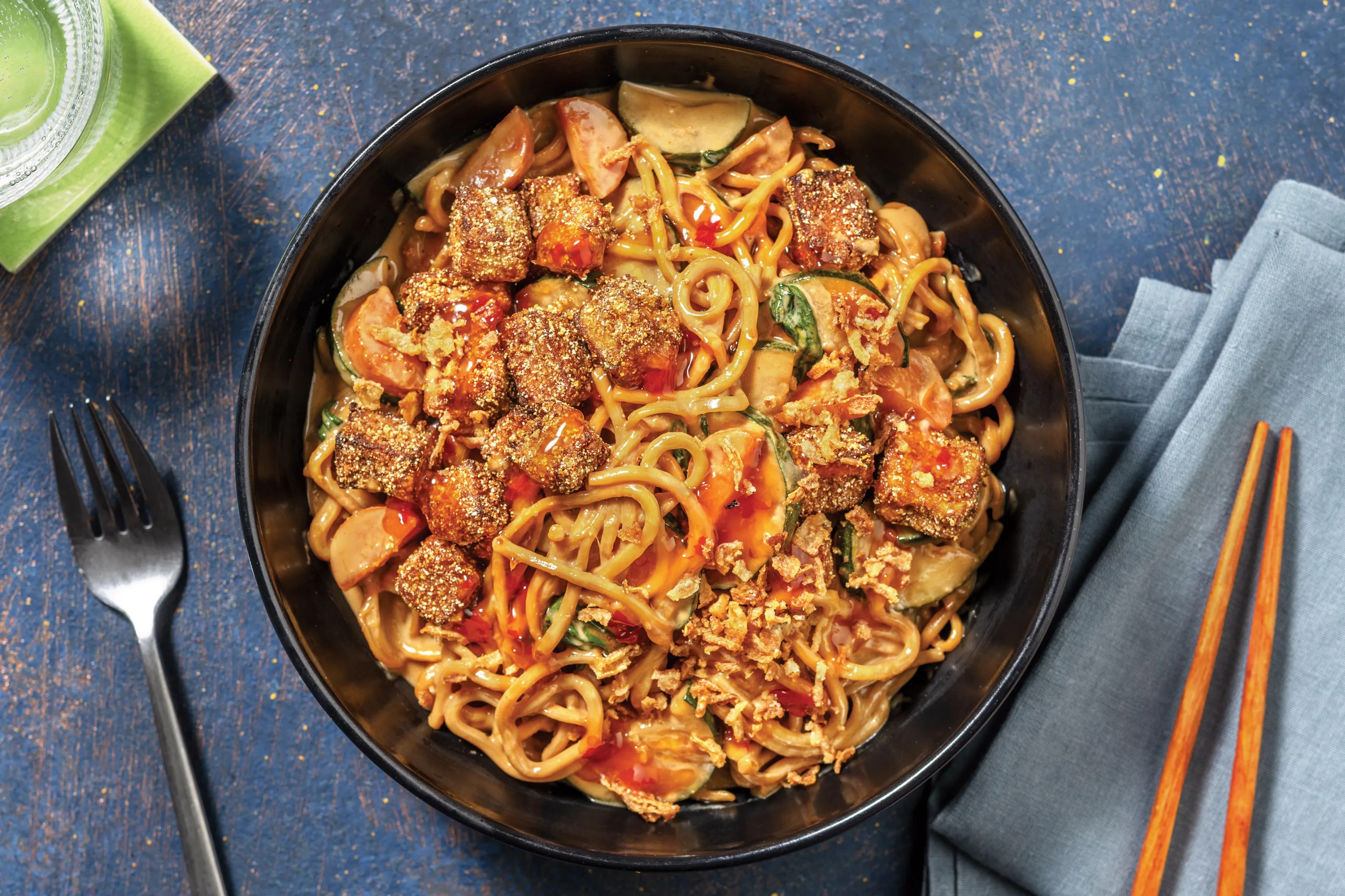 Tofu & Curried Egg Noodles Recipe HelloFresh