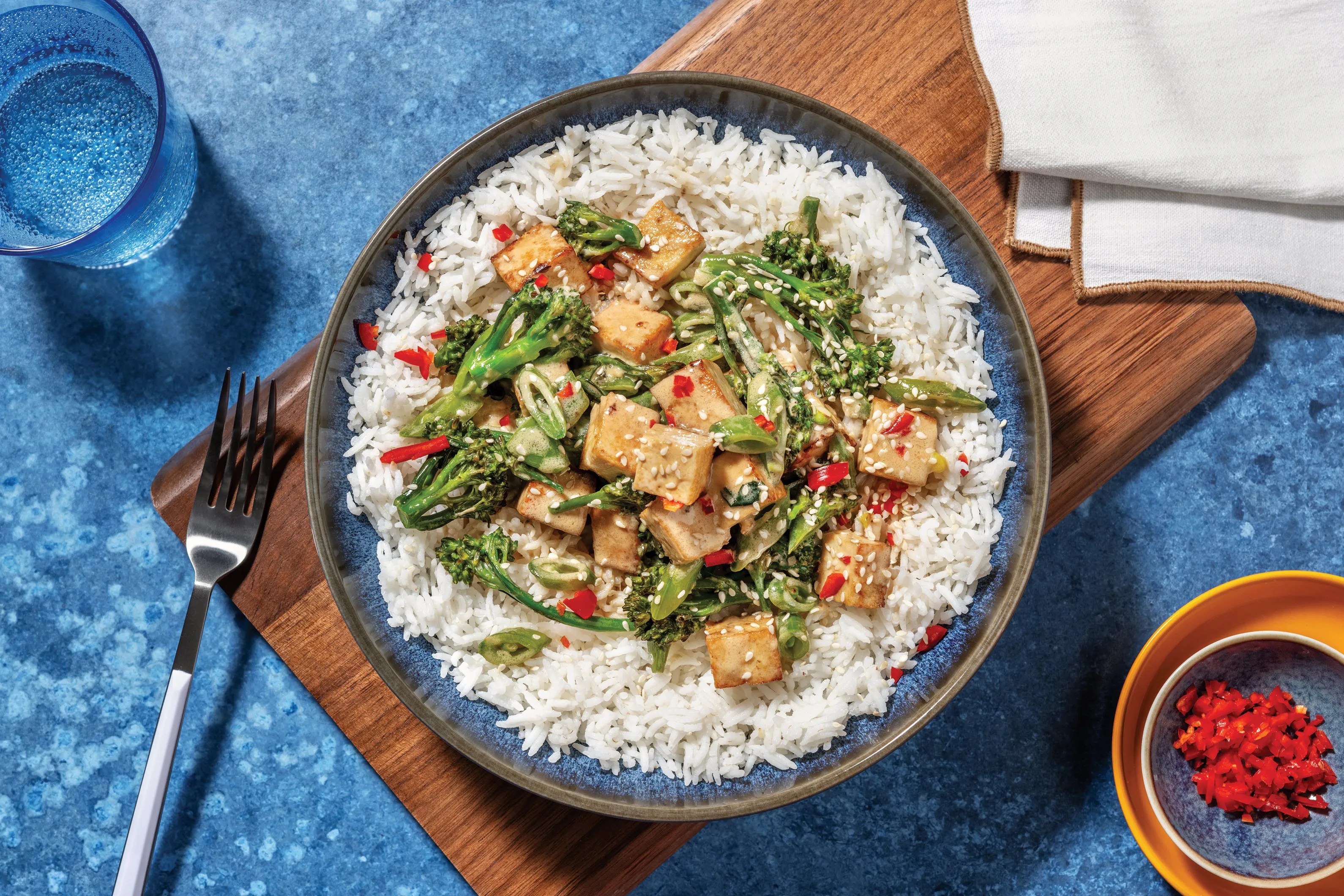 Tofu & Coconut Ginger Lemongrass Sauce Recipe HelloFresh