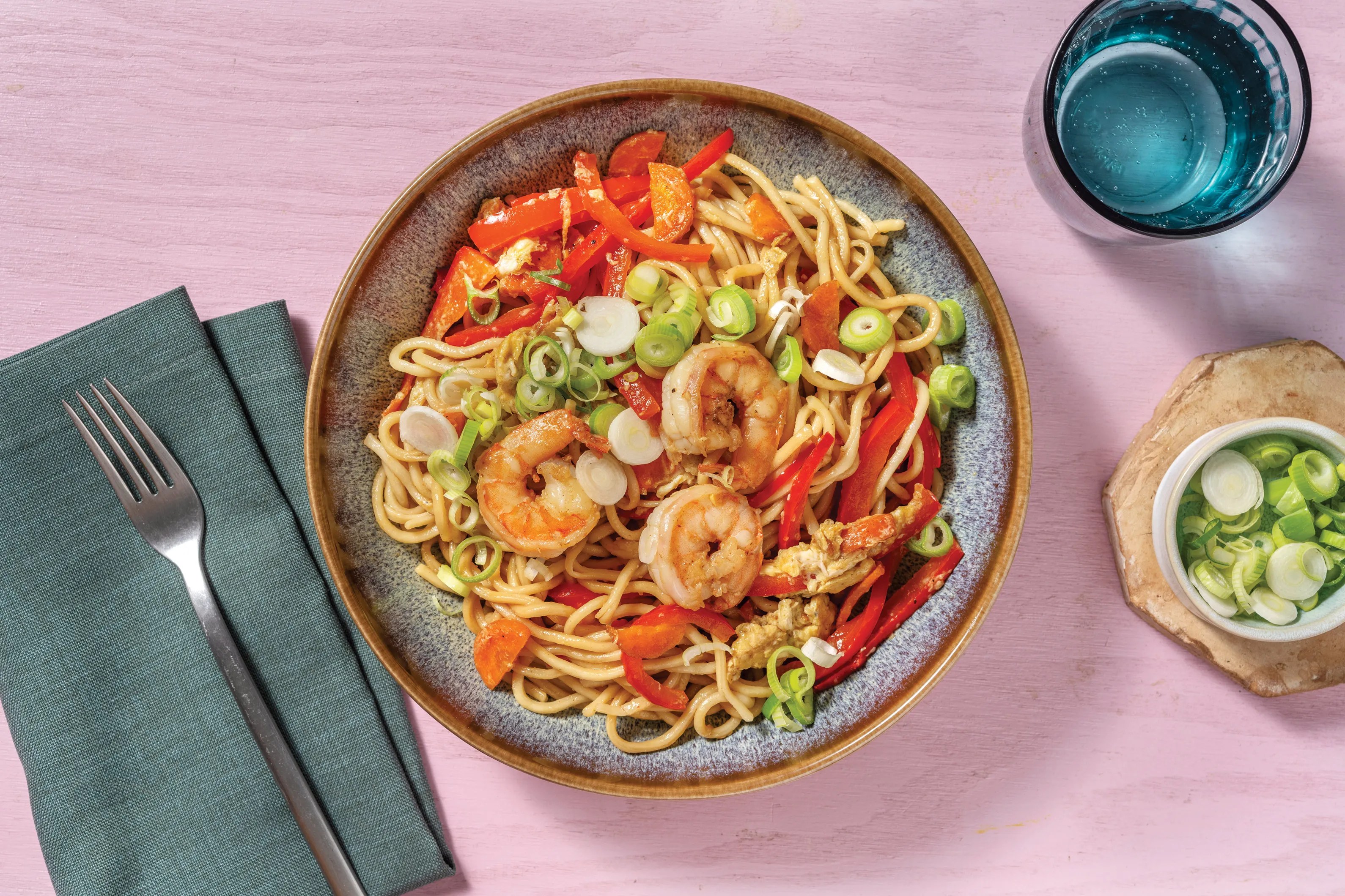 Prawn SingaporeStyle Noodles Recipe HelloFresh