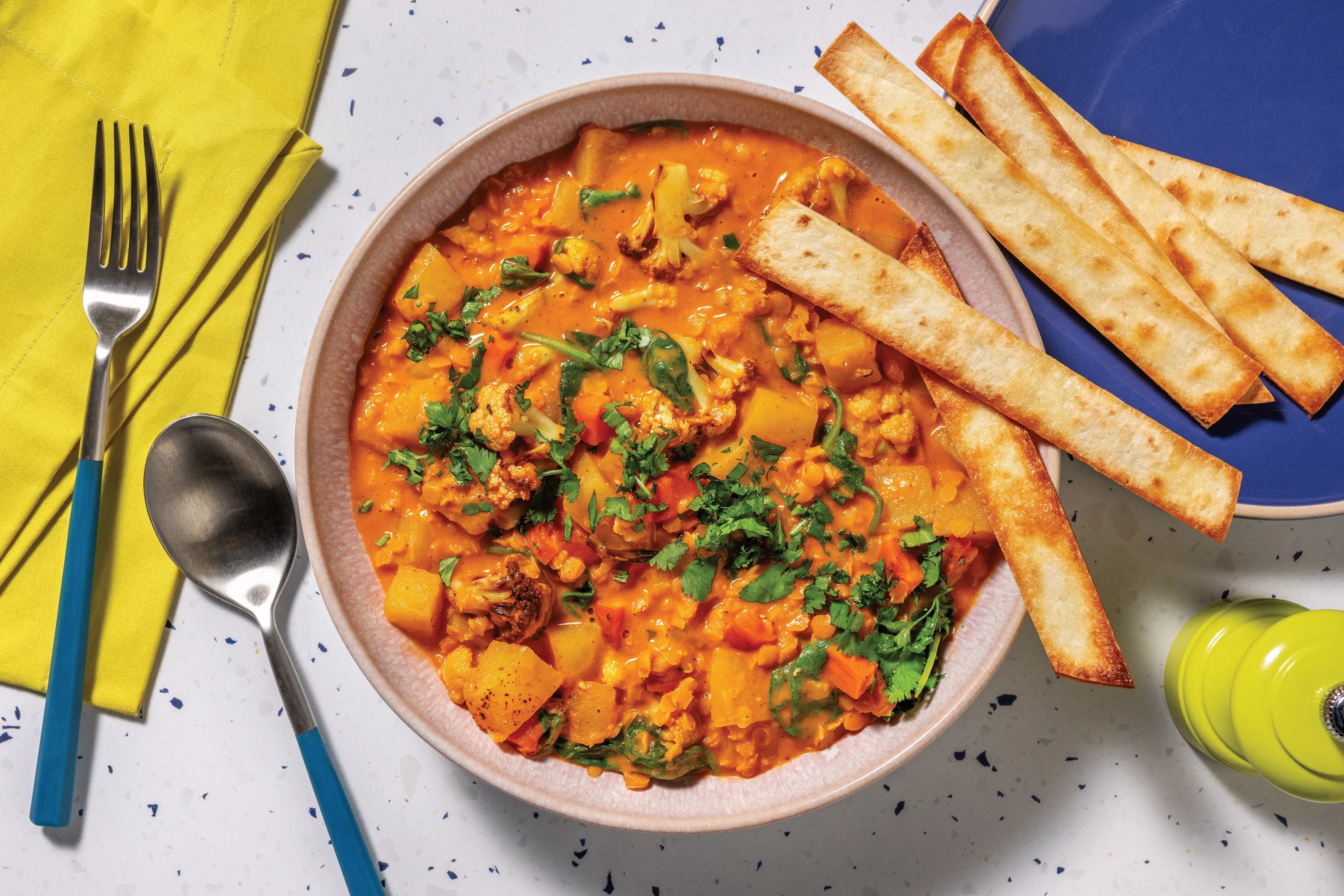 Sri Lankan Potato & Cauliflower Dhal Recipe HelloFresh