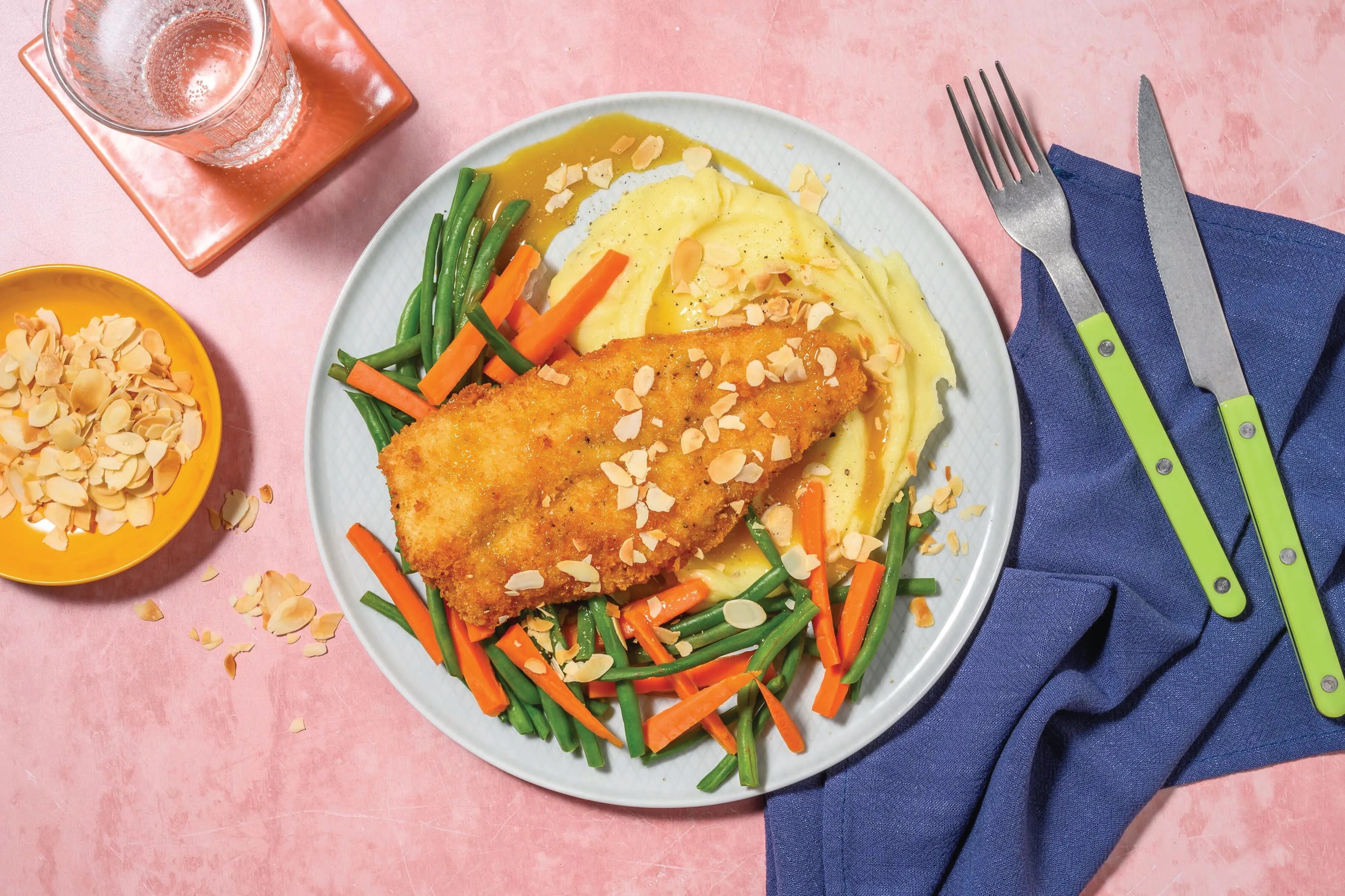 Crumbed Chicken & Honey Mustard Sauce Recipe HelloFresh