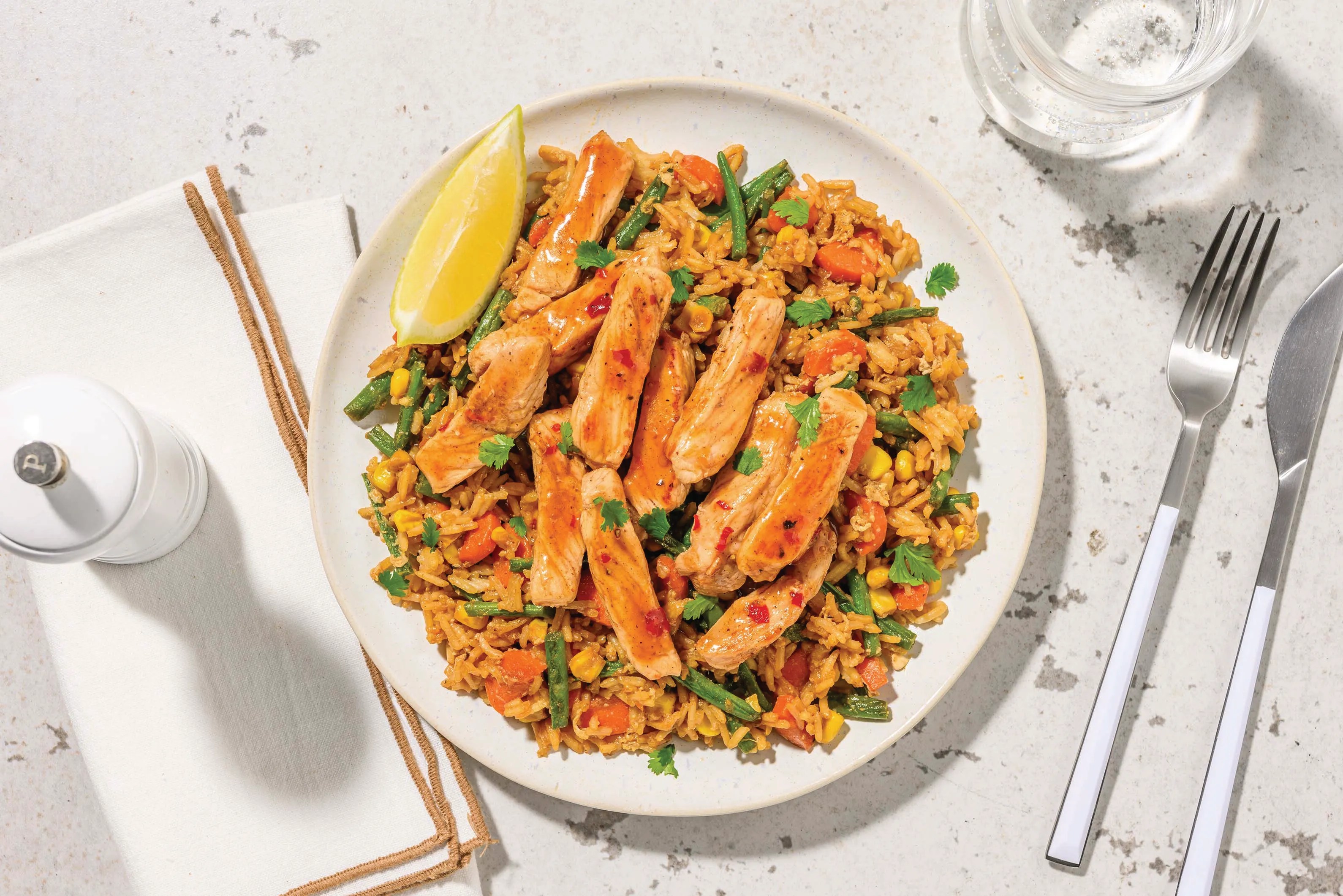 Lemon & Sweet Chilli Pork Recipe HelloFresh