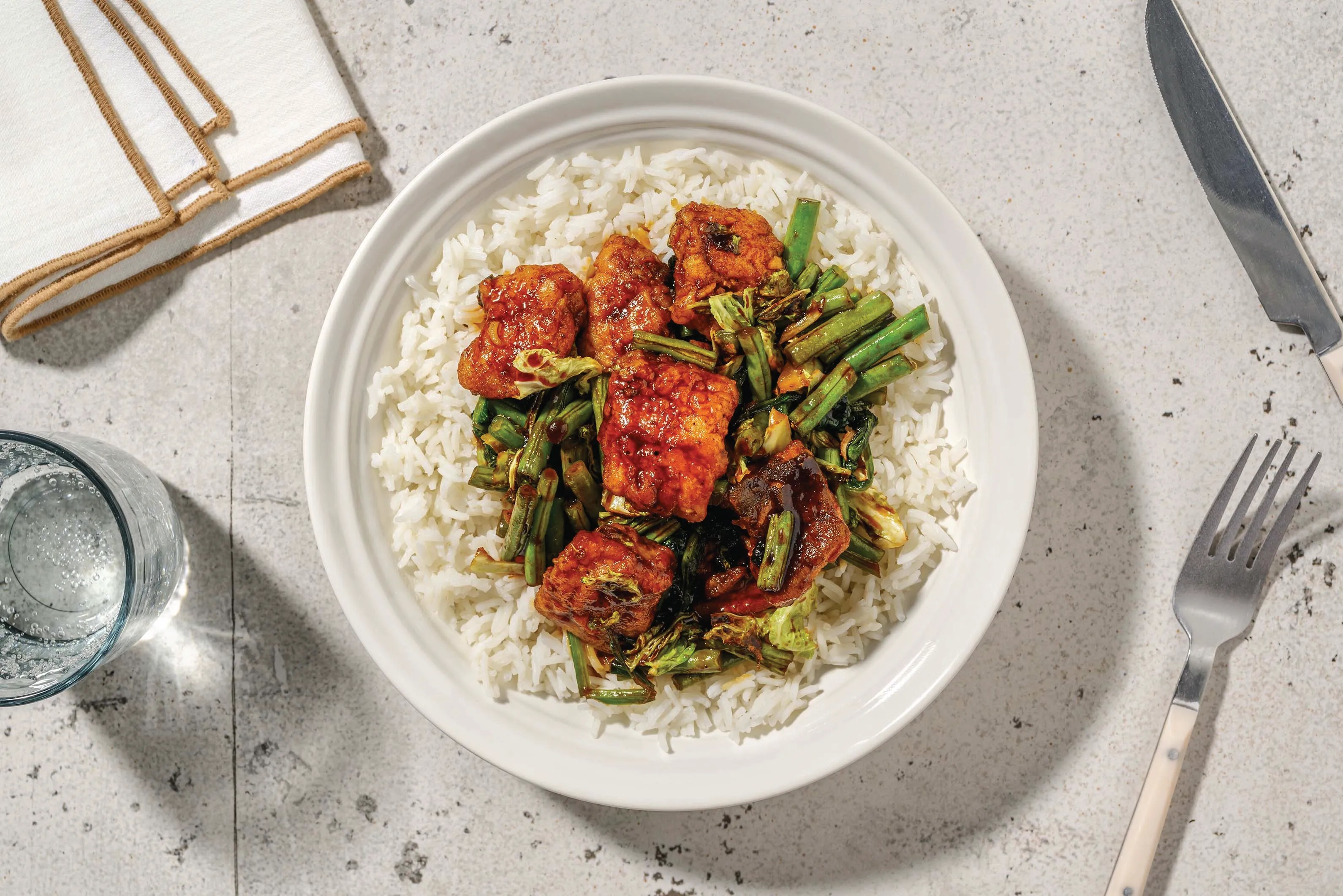 SweetSoy Barramundi Rice Bowl Recipe HelloFresh