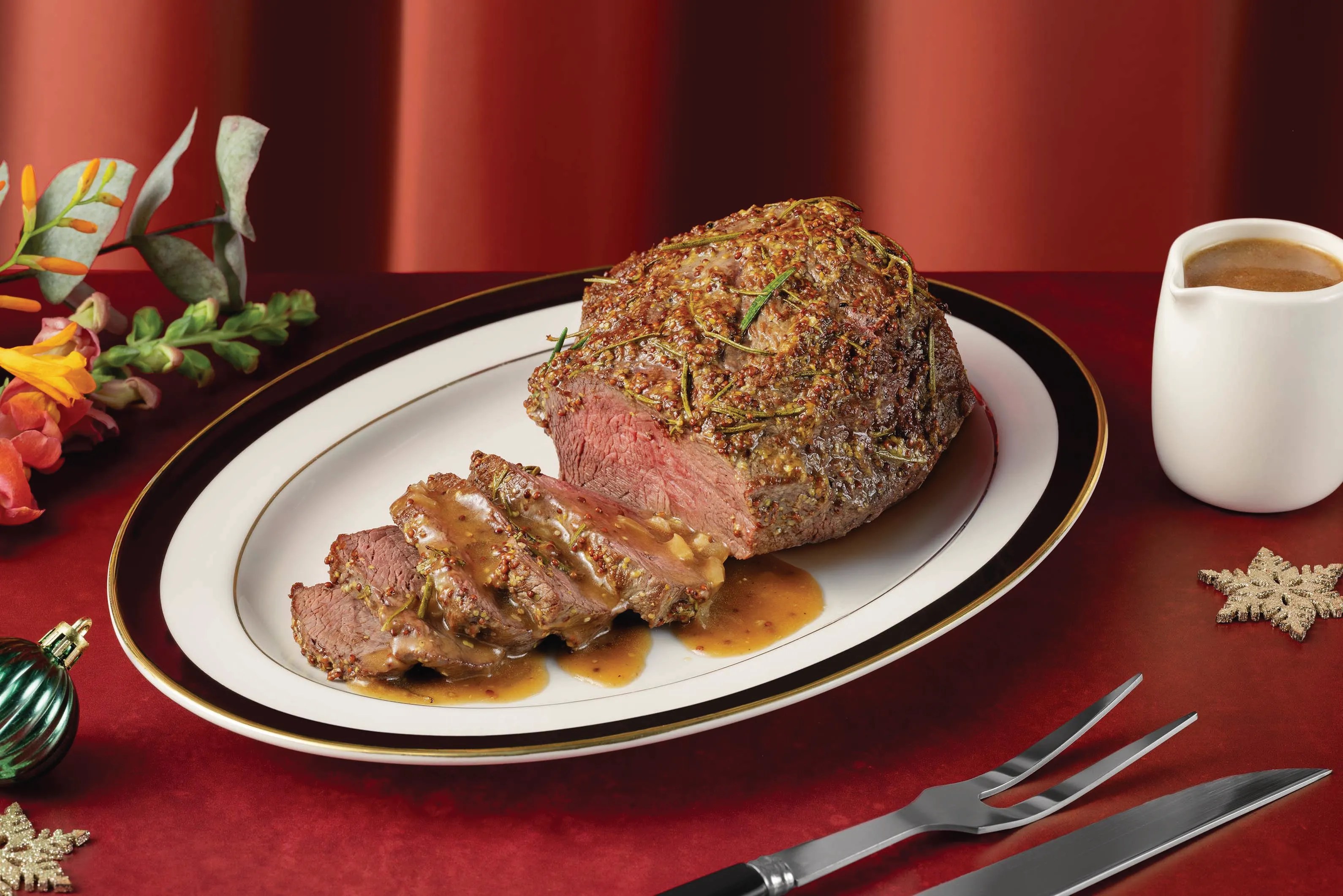 Garlic & Rosemary Roast Beef Recipe HelloFresh