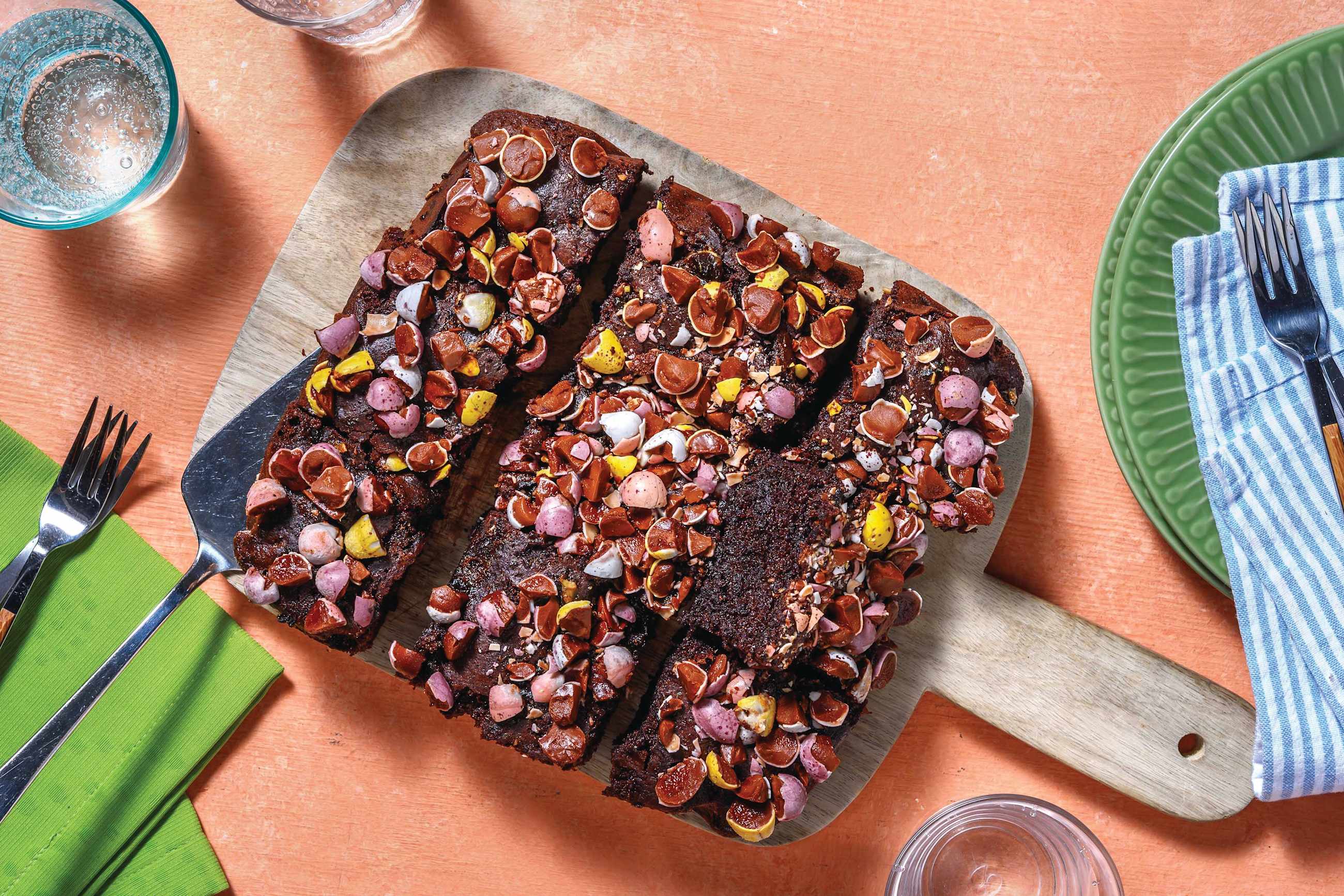 Decadent Easter Chocolate Brownie Recipe HelloFresh