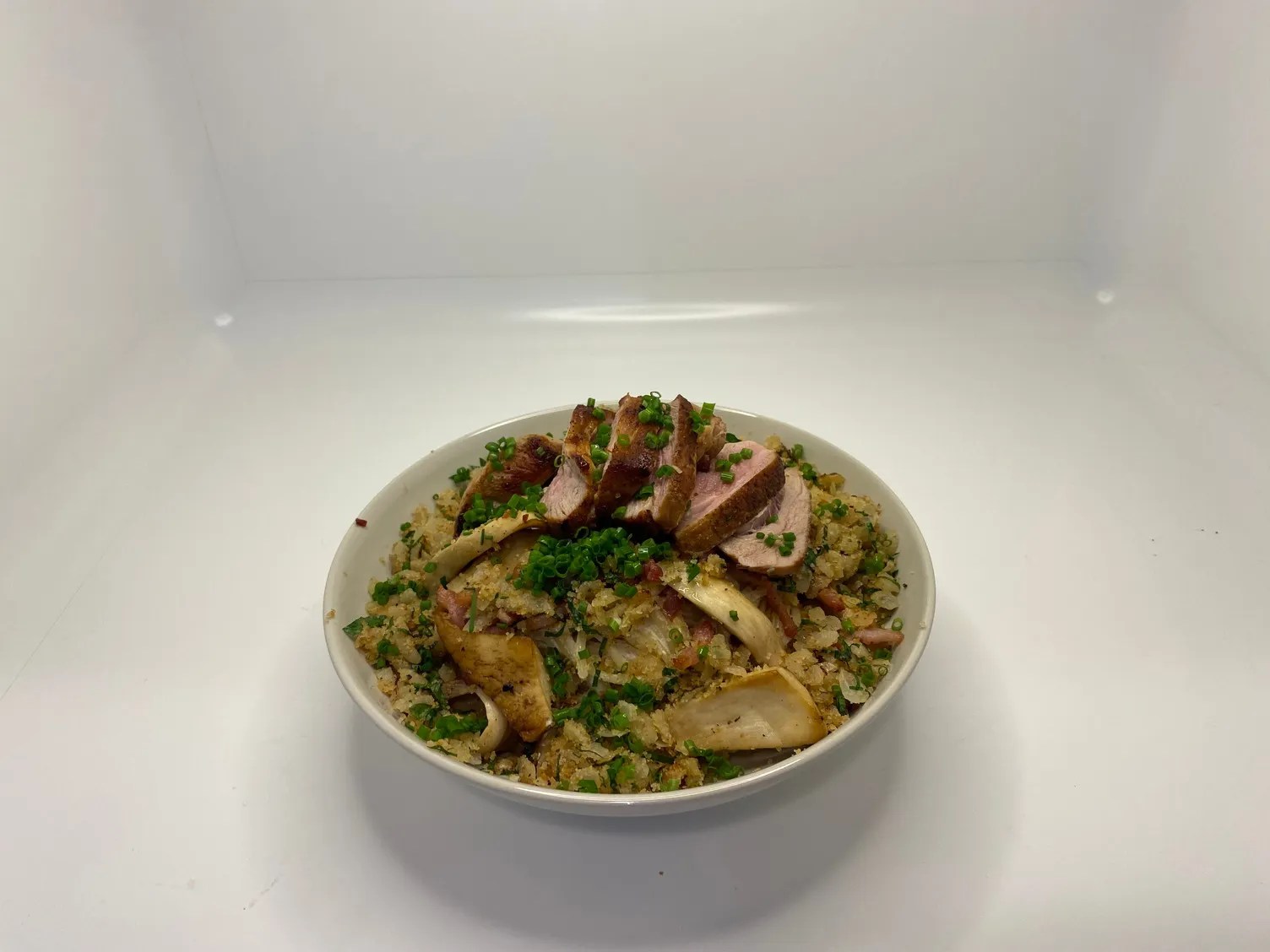 German grainy mustard pasta with pork fillet Rezept HelloFresh