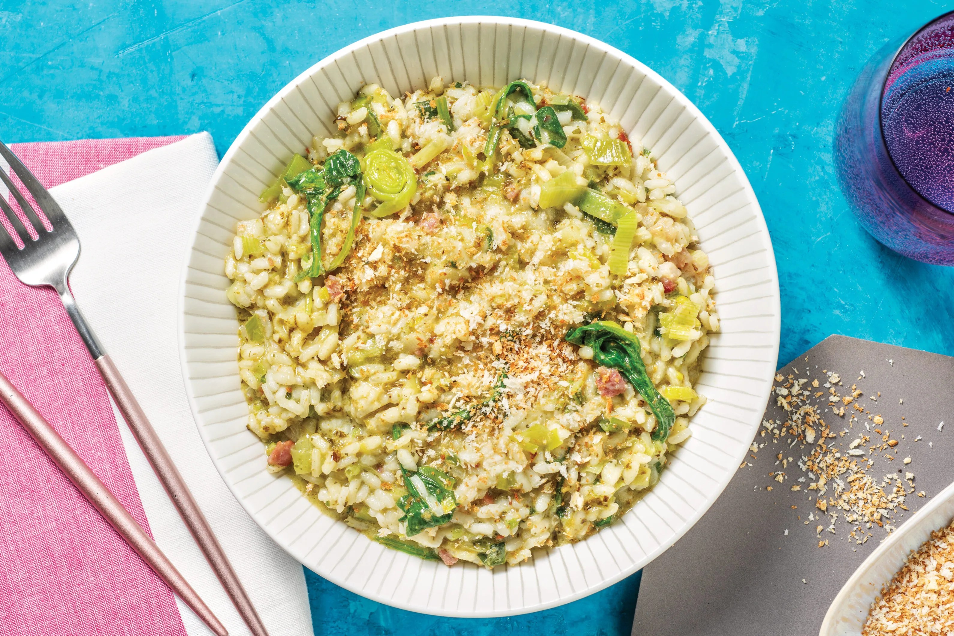 Bacon & Leek Risotto Recipe HelloFresh