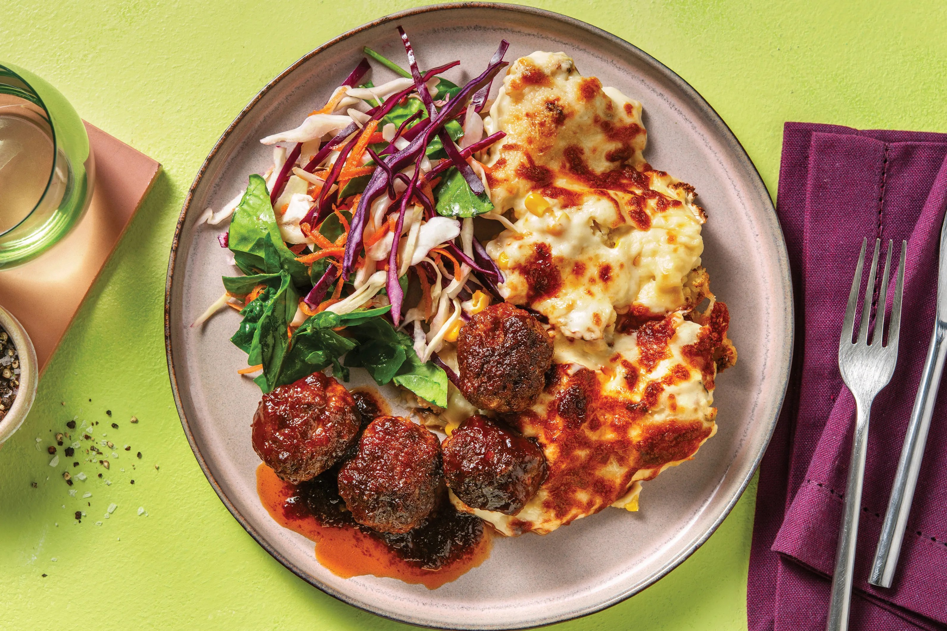 BBQ Beef Meatballs Recipe HelloFresh