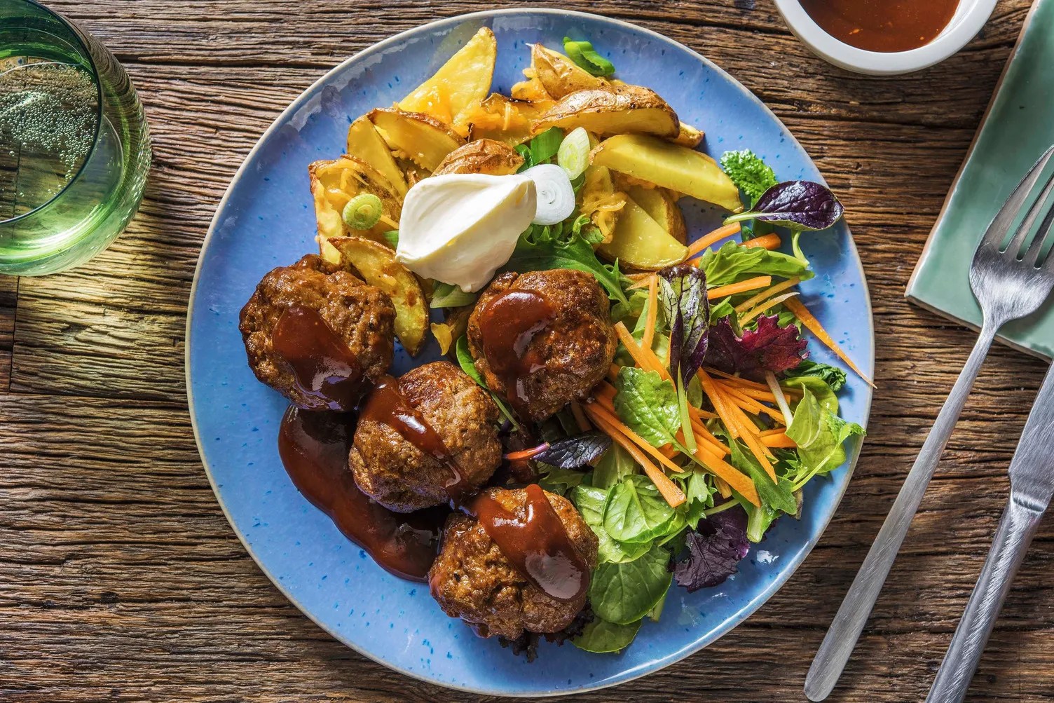 Glazed Beef Meatballs Recipe HelloFresh