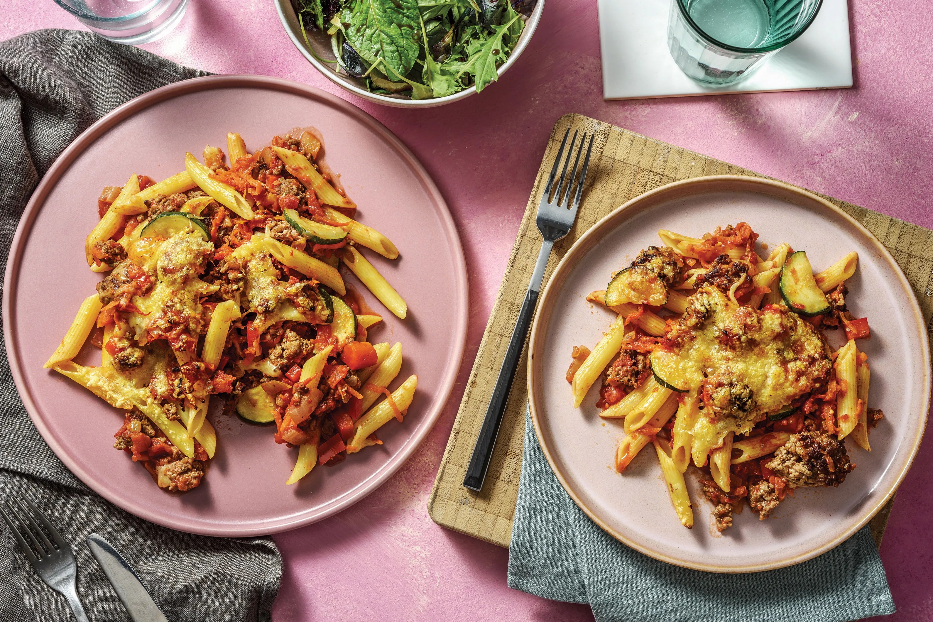 Beef Bolognese Pasta Bake Recipe HelloFresh