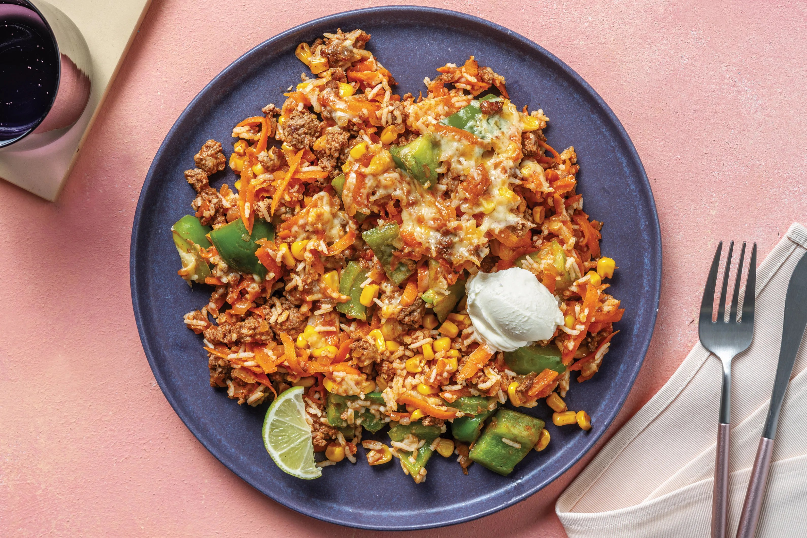 Cheesy Mexican Beef & Rice Bake Recipe HelloFresh