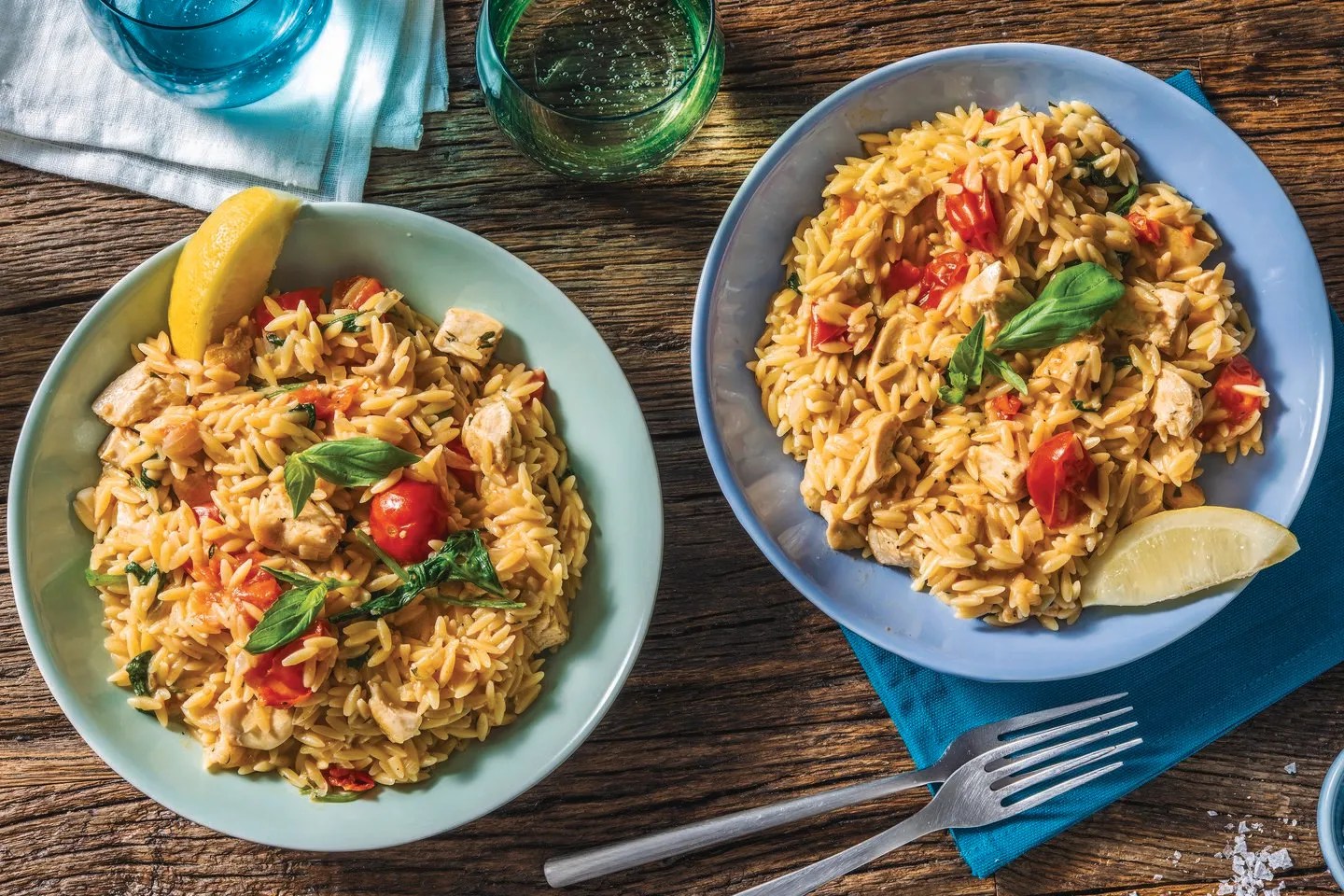 Chicken & Cherry Tomato Risoni Recipe HelloFresh