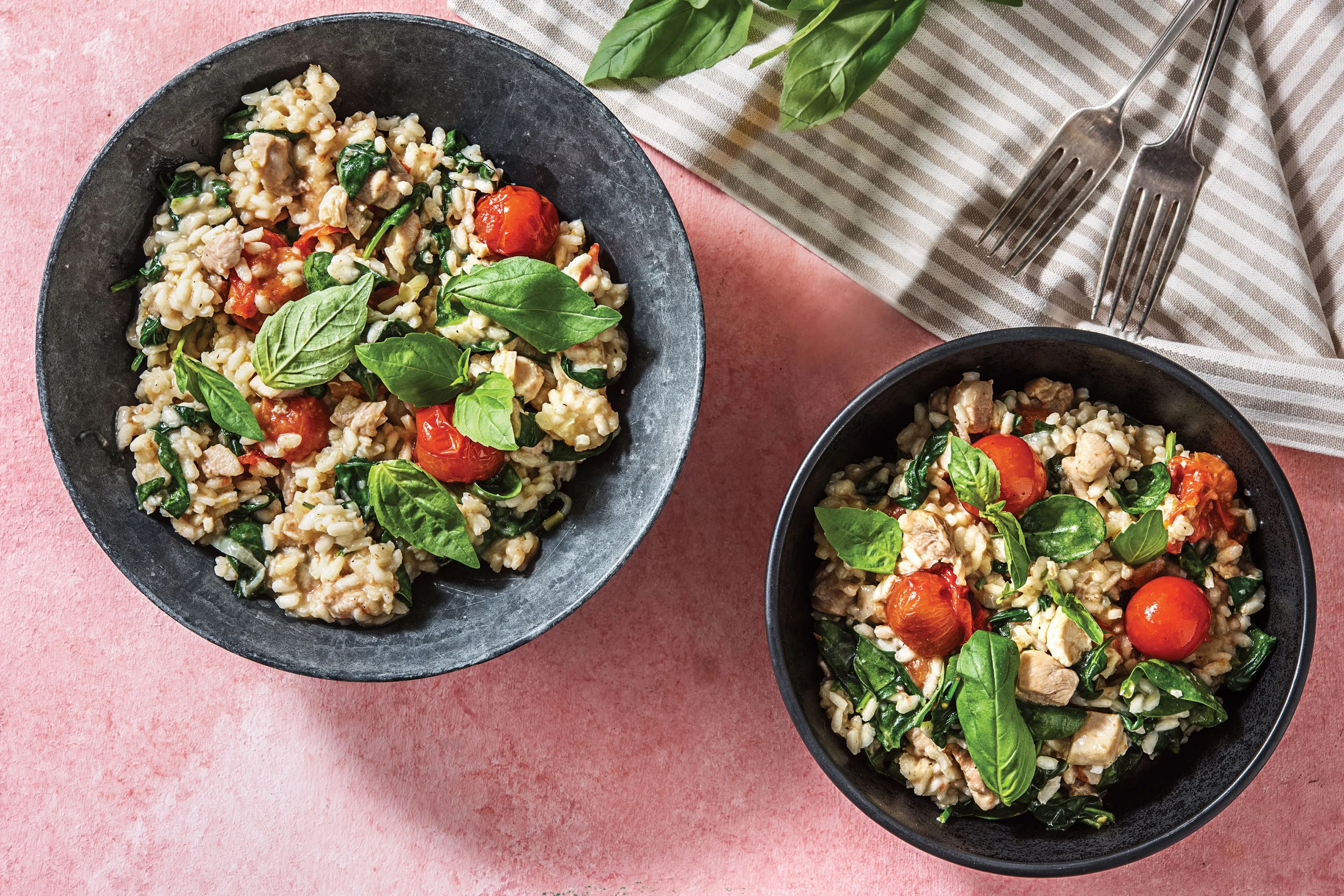 Baked Chicken and Tomato Risotto Recipe HelloFresh