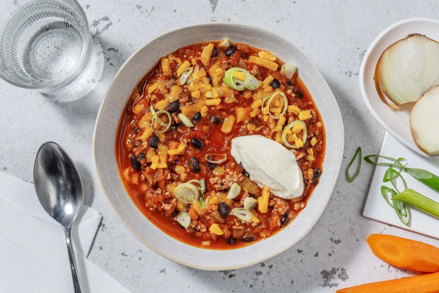 Cal Smart Turkey Chili Recipe HelloFresh