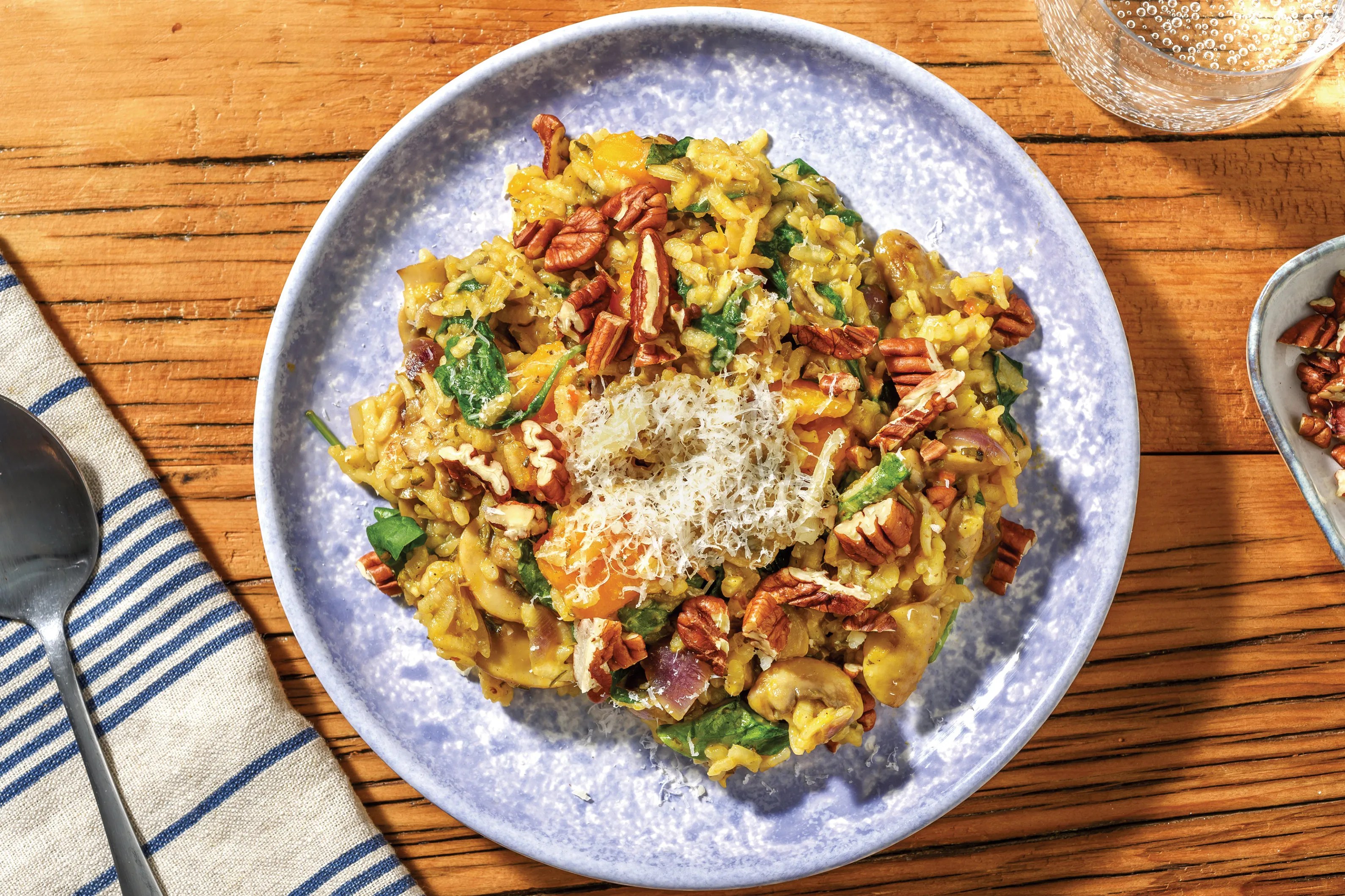 Easy Mushroom & Pumpkin Risotto Recipe HelloFresh