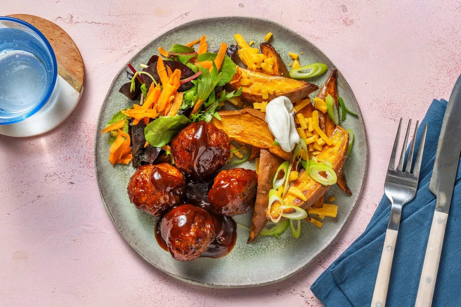 Glazed Beef Meatballs Recipe HelloFresh
