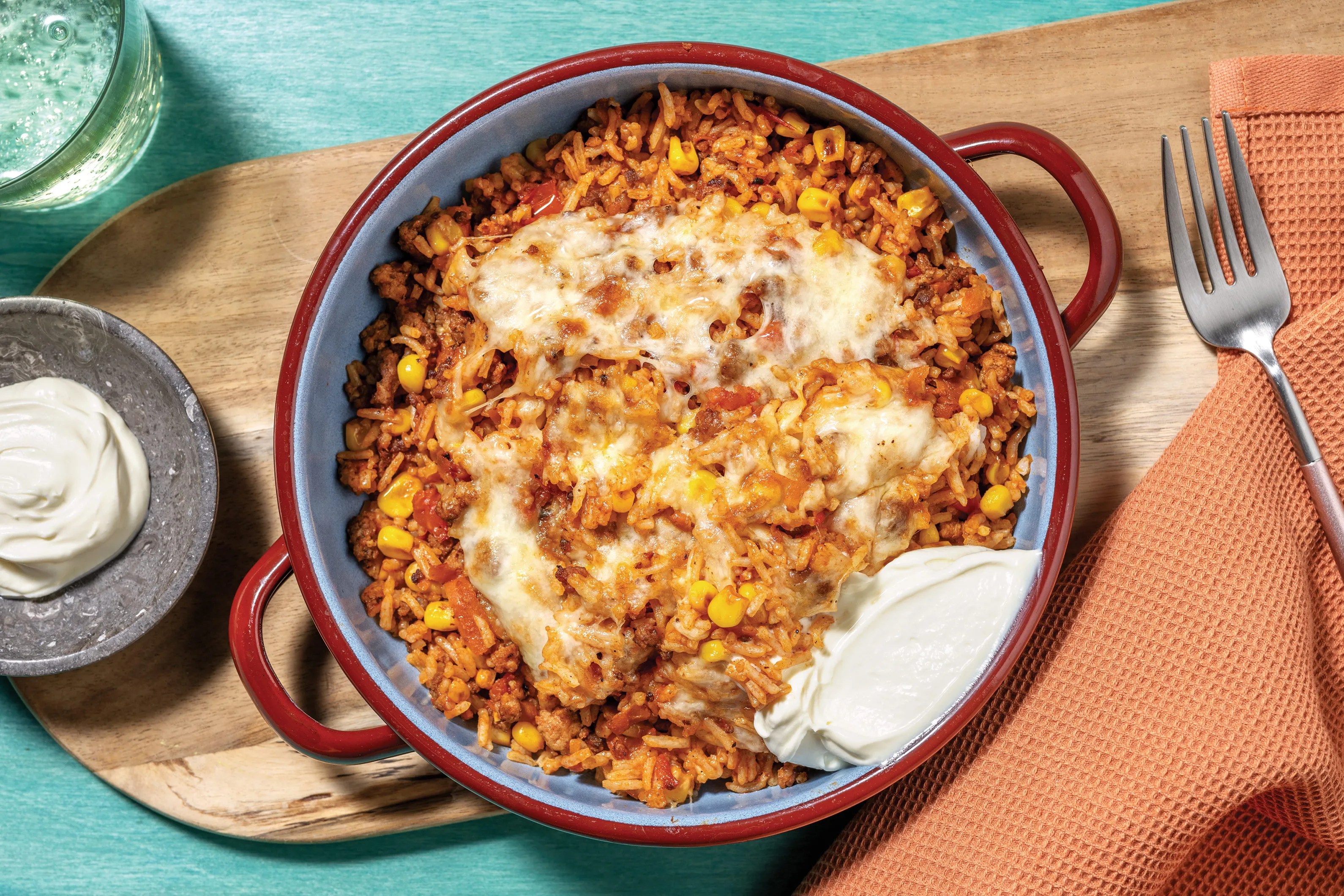 Cheesy Mexican Beef & Rice Bake Recipe HelloFresh