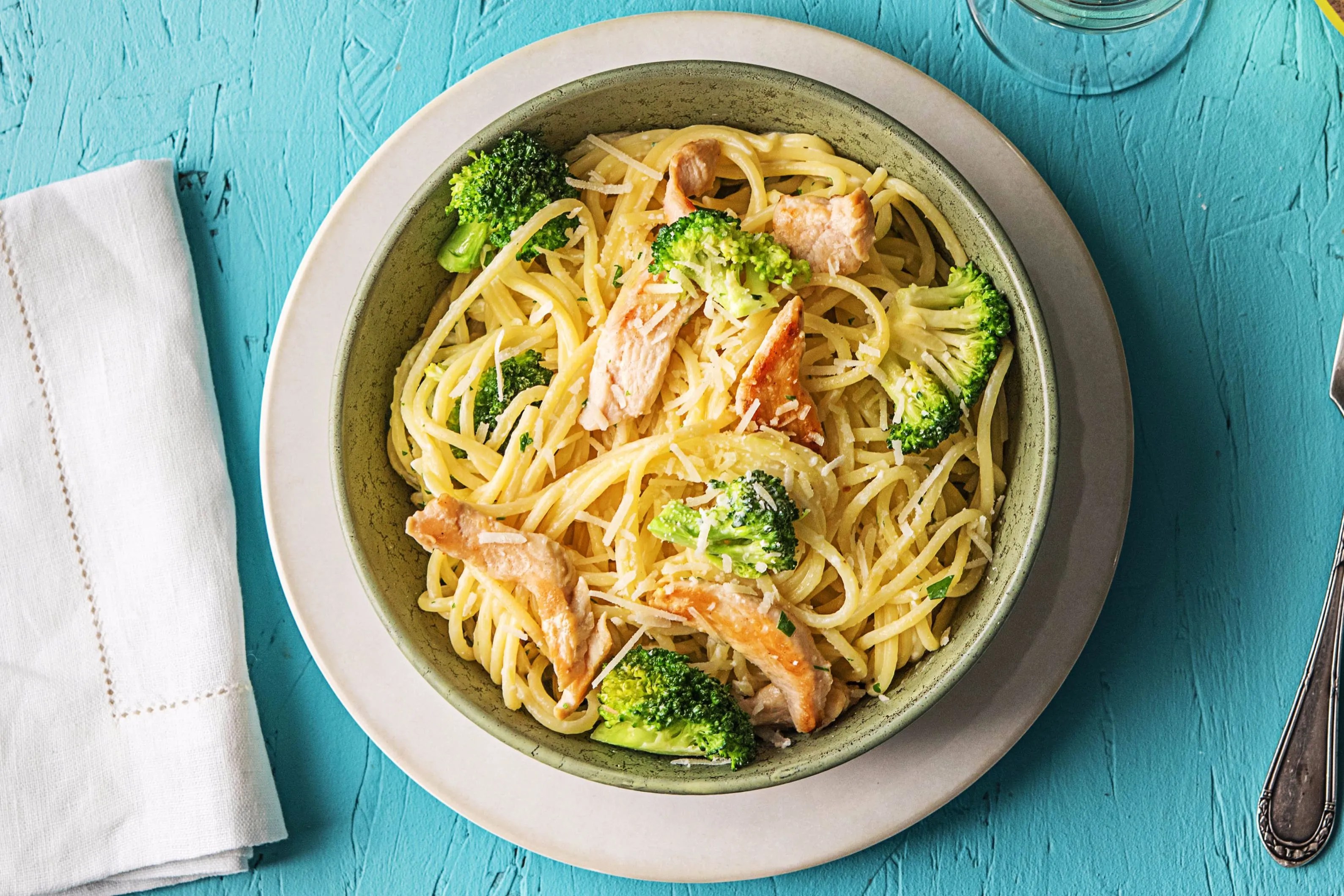 OnePan Chicken Alfredo Recipe HelloFresh
