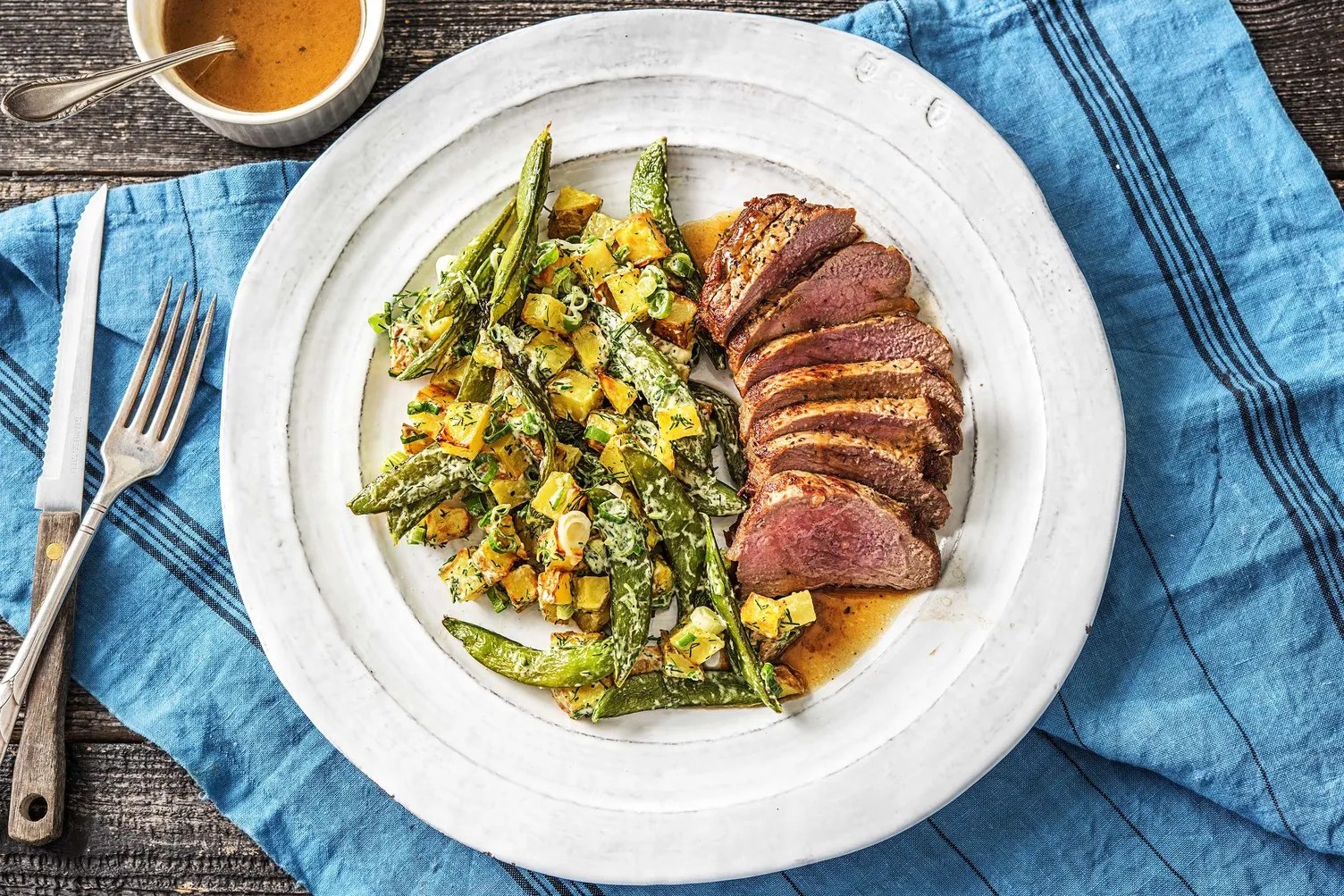 PanSeared Steak au Jus Recipe HelloFresh