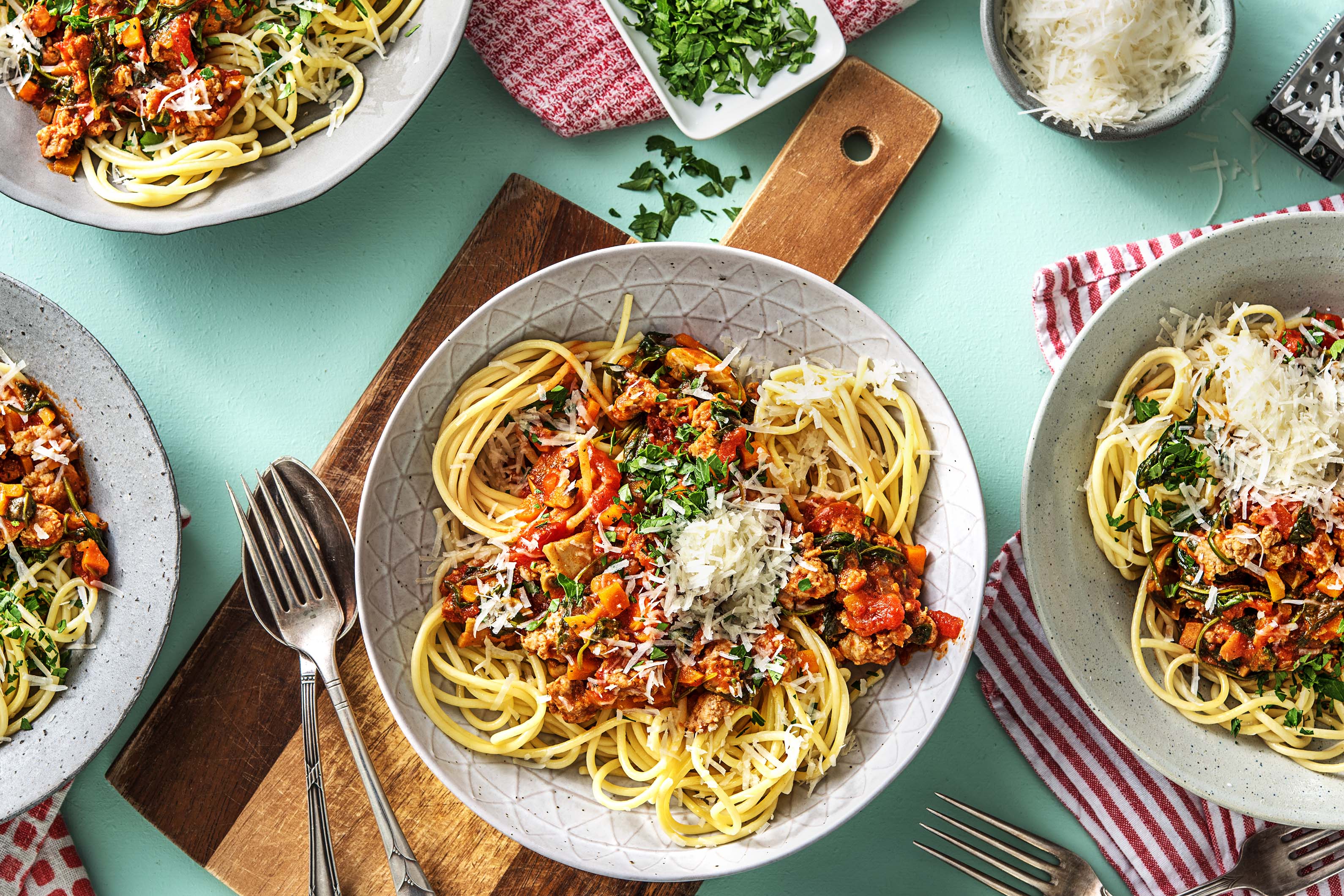 Sausage Spaghetti Bolognese Recipe HelloFresh