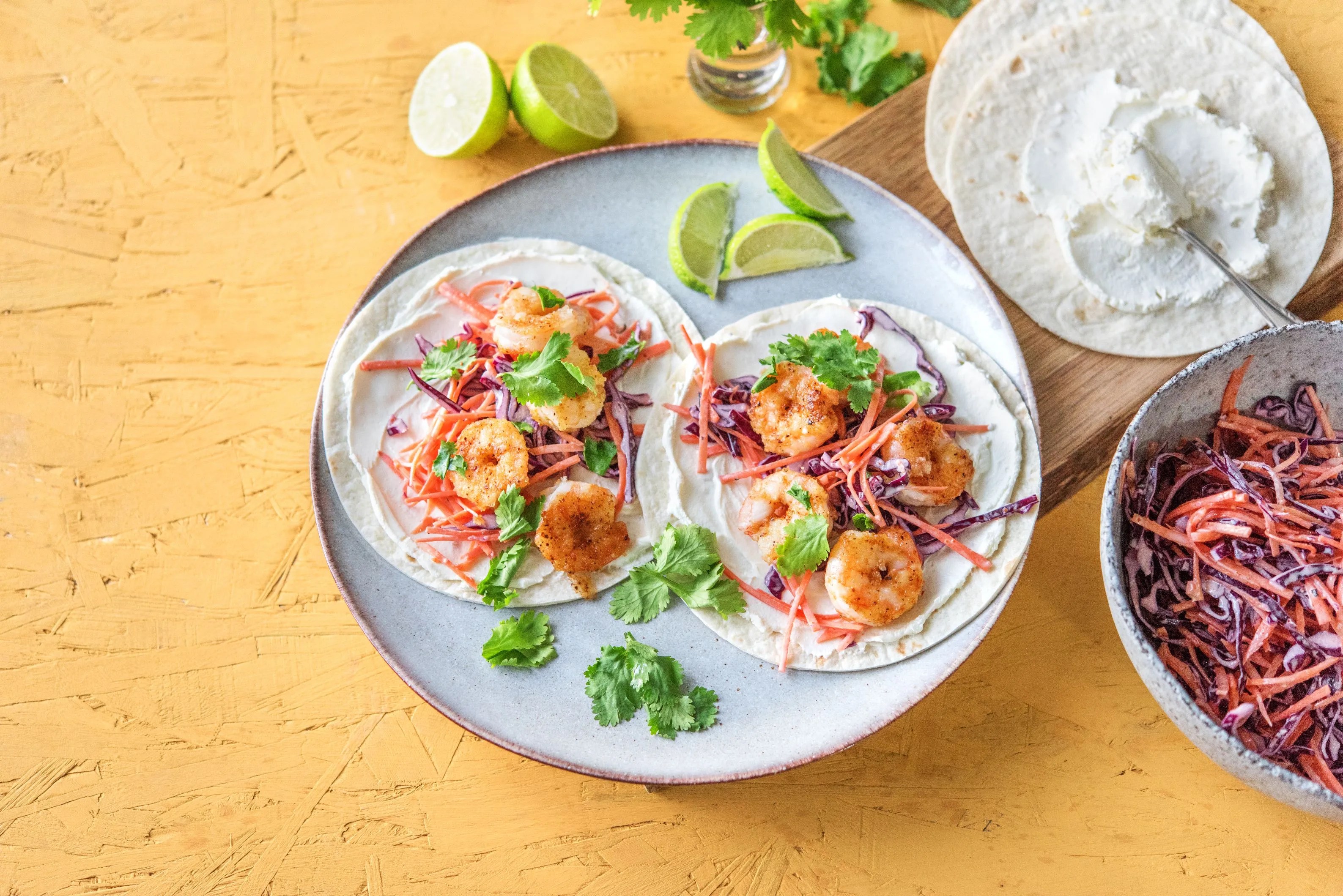 Rapid Crispy Shrimp Tacos Recipe HelloFresh