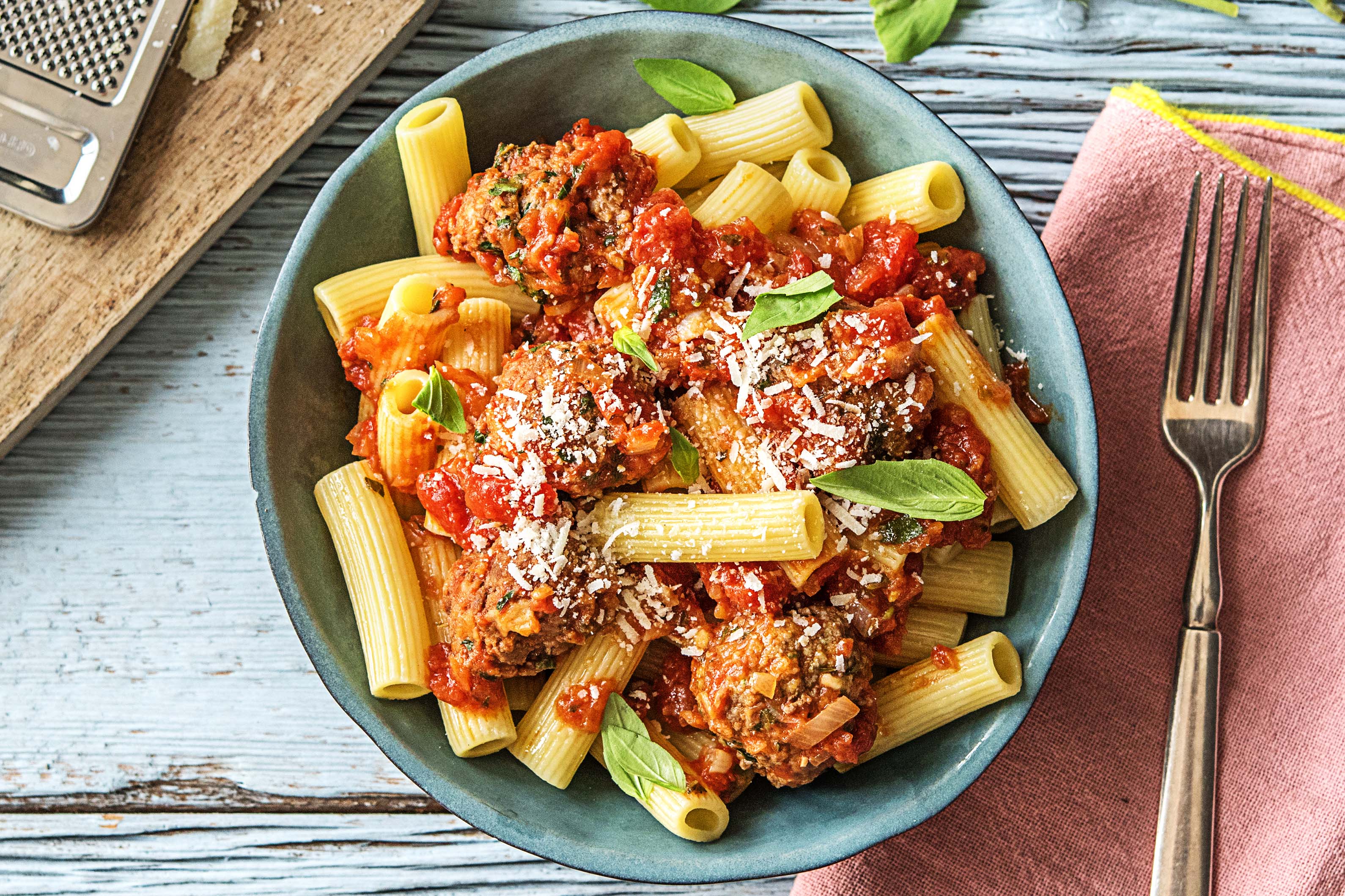 Red Sauce Rigatoni Recipe HelloFresh
