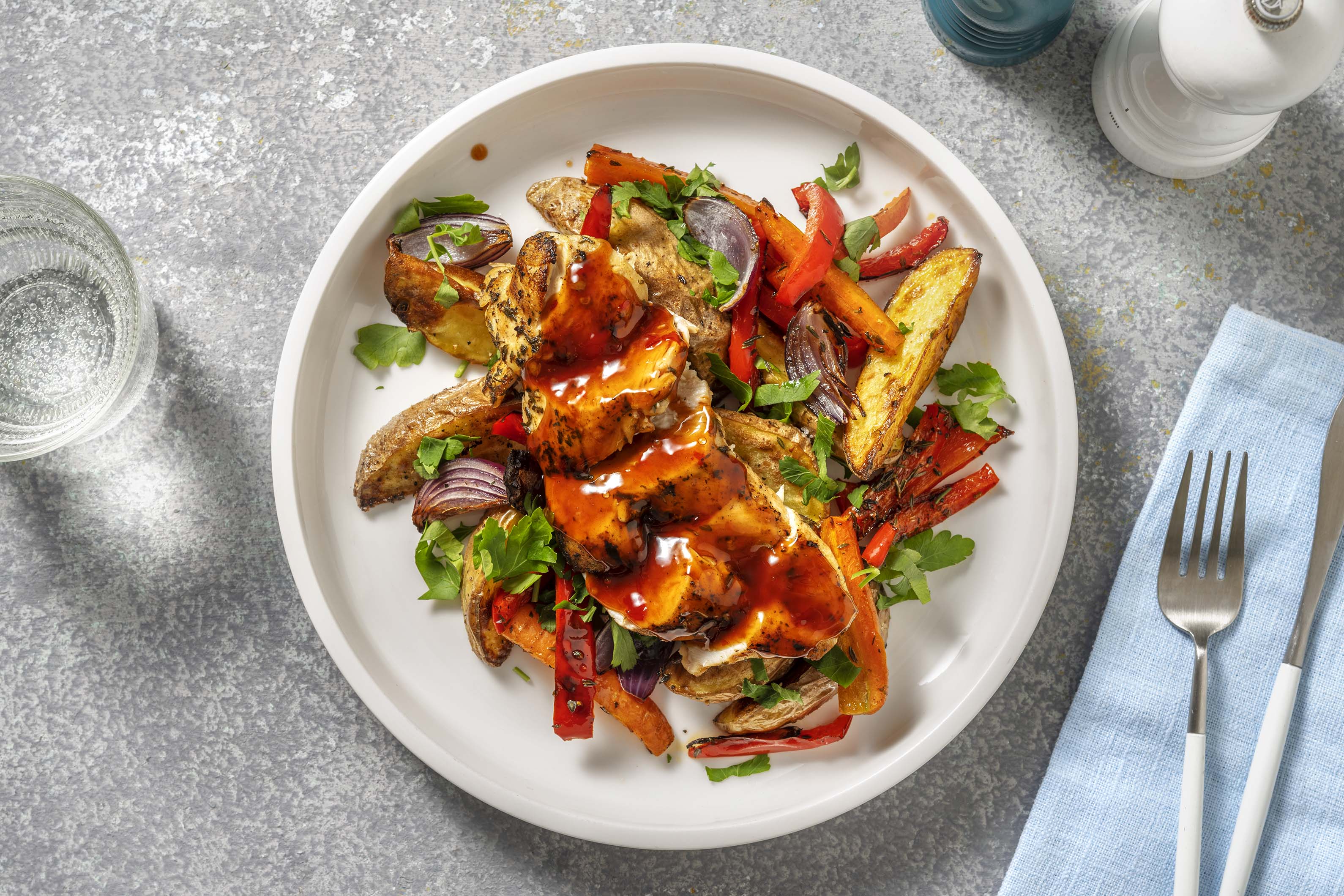 Thyme Roasted Chicken Recipe HelloFresh