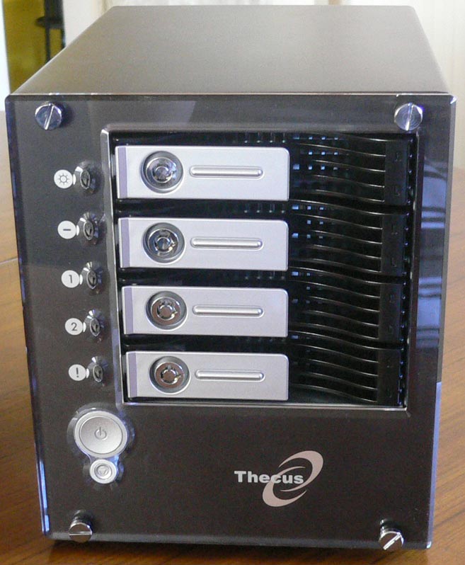 Review Thecus N4100 IP Storage Appliance Storage