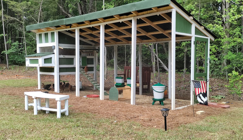 This Cool Chicken Coop Keeps It Cool In South Carolina - Hobby Farms