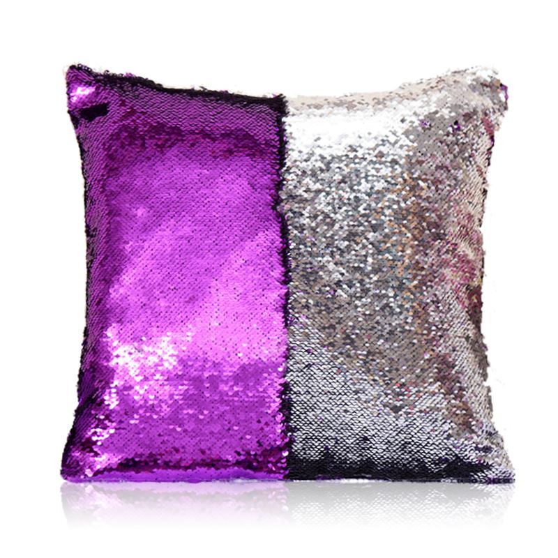 (In Stock) Mermaid Sequins Pillow Cover Magic DIY Inverted Flip Change