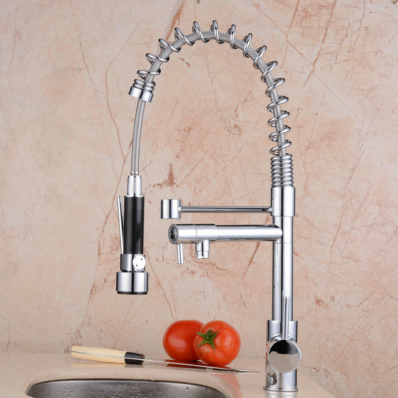 Commercial Kitchen Sink Faucet With Sprayer Commercial Restaurant Pre