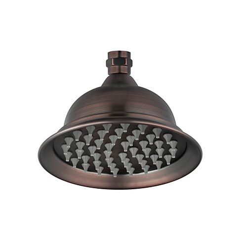 Antique Bronze Farmhouse 6 Inch 8 Inch Brass Rainfall Shower Head