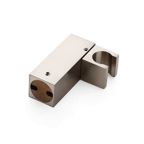 Simple Square Handheld Shower Holder Durable Solid Brass Hand Shower