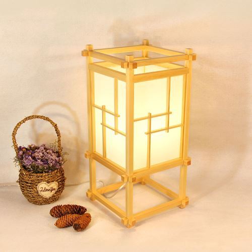 Japanese Artistic Table Lamp Creative Wooden Floor Lamp Living Room