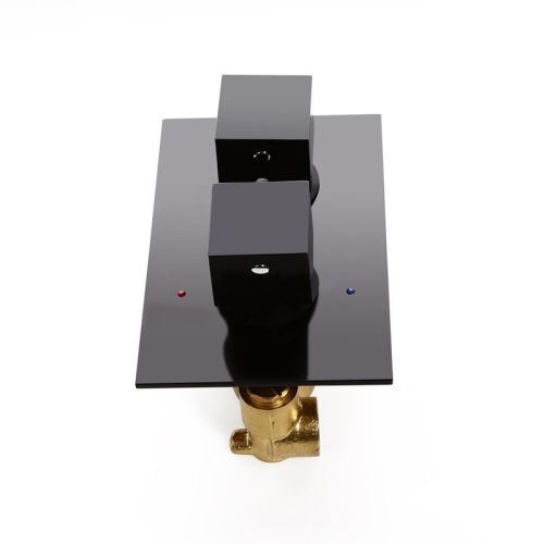 Modern Square Shower Valve Concealed 2Way Thermostatic Shower Valve in