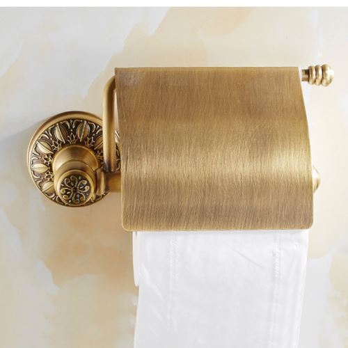 European Style Toilet Roll Holder Antique Copper Toilet Paper Holder BL9010F