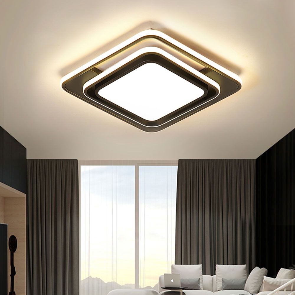 Flush Mount Ceiling Light Modern Shelly Lighting