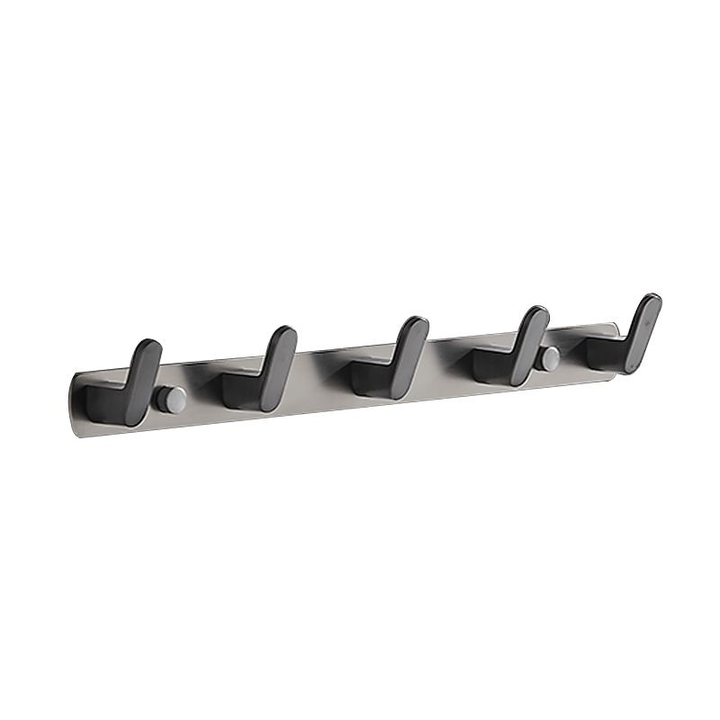 Stainless Steel Robe Hook Gun Grey Coat Hook 7600