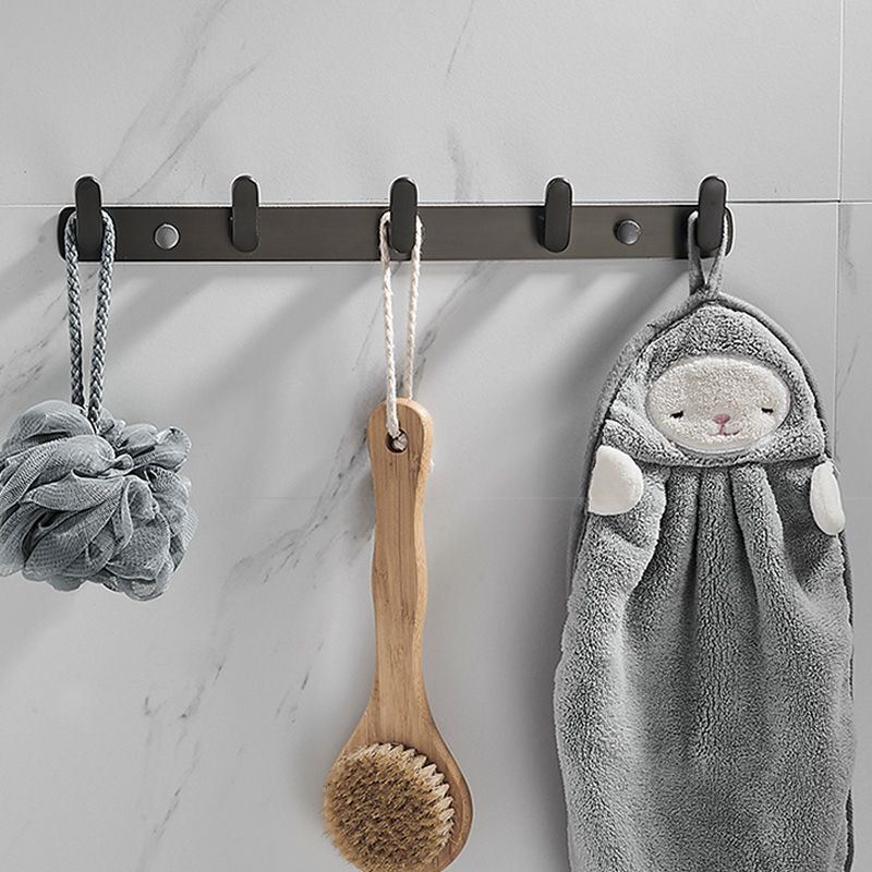 Stainless Steel Robe Hook Gun Grey Coat Hook 7600