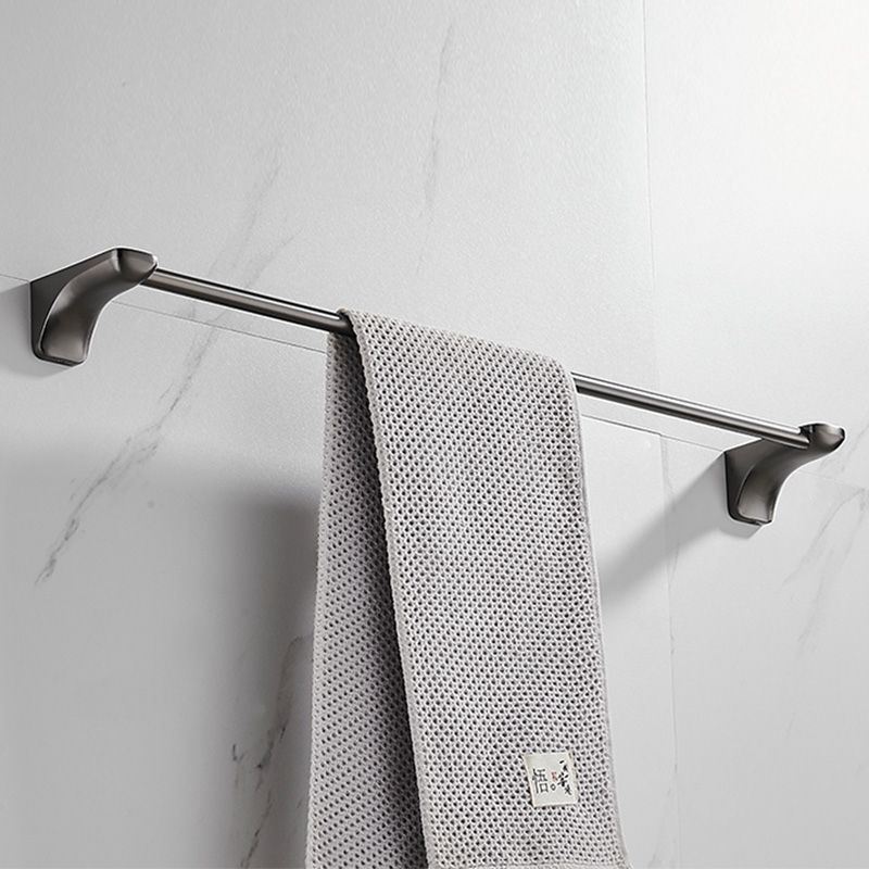Stainless Steel Modern Towel Bar Gun Grey Towel Rail 7600