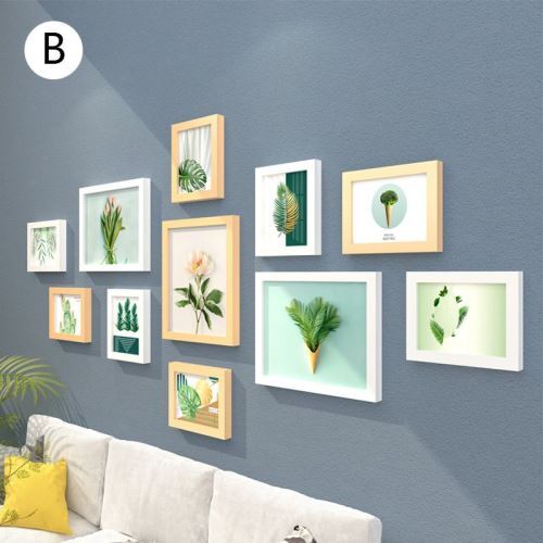 Modern Picture Frame Set Solid Wood Wall Decoration NJ8611