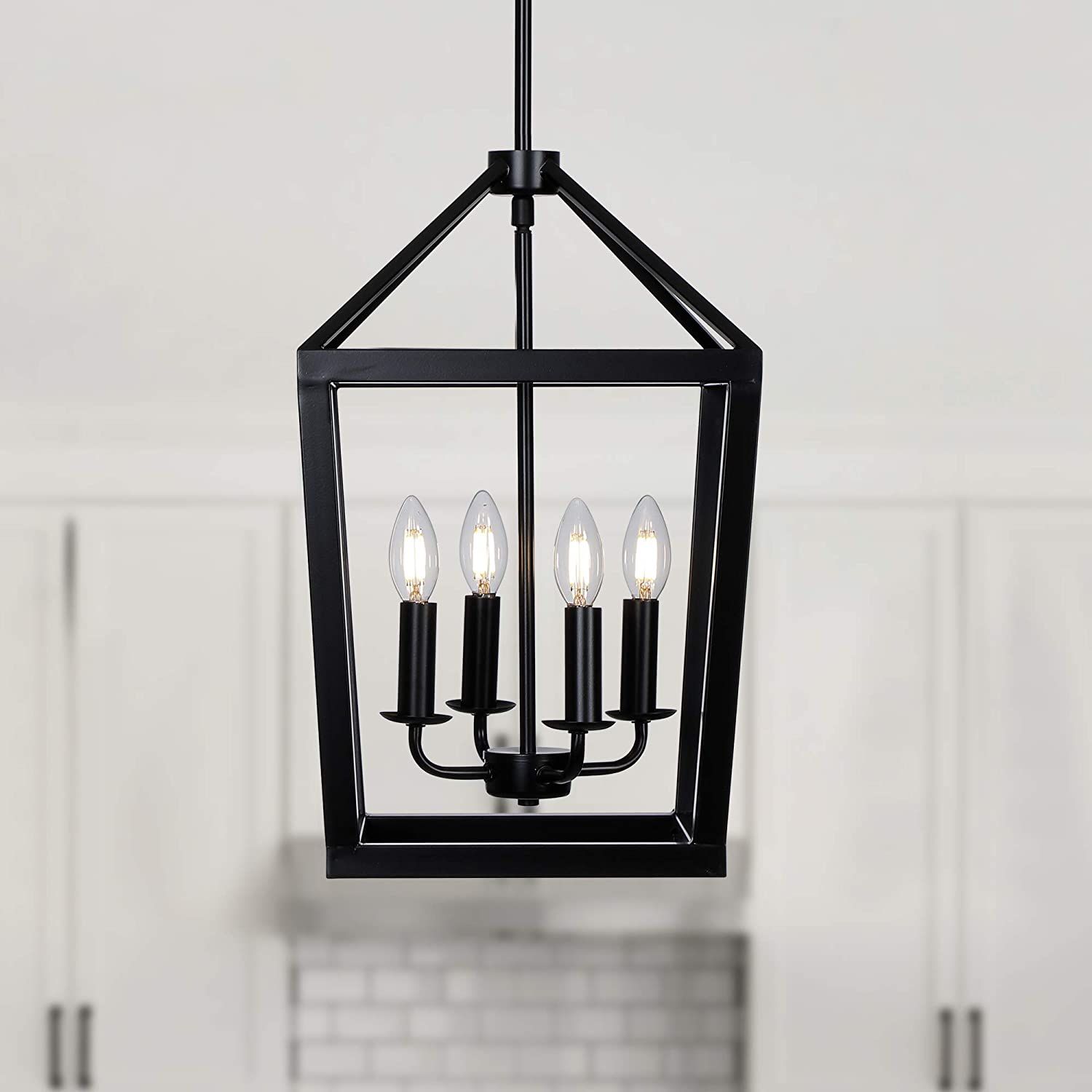 Black Wrought Iron Ceiling Light Shelly Lighting
