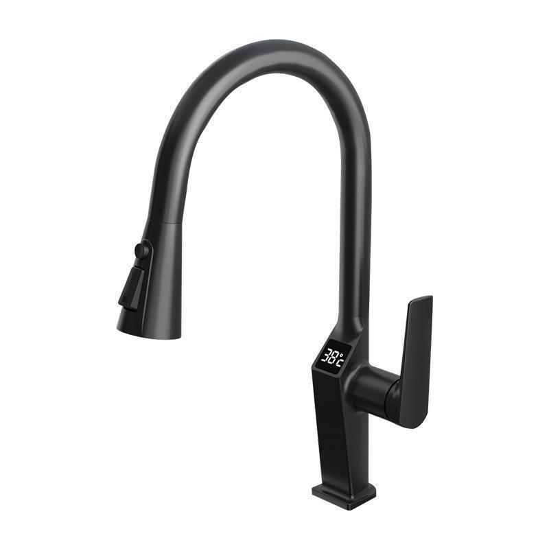 Kitchen Sink Faucets With Pull Down Sprayer Tempdisplaying Kitchen